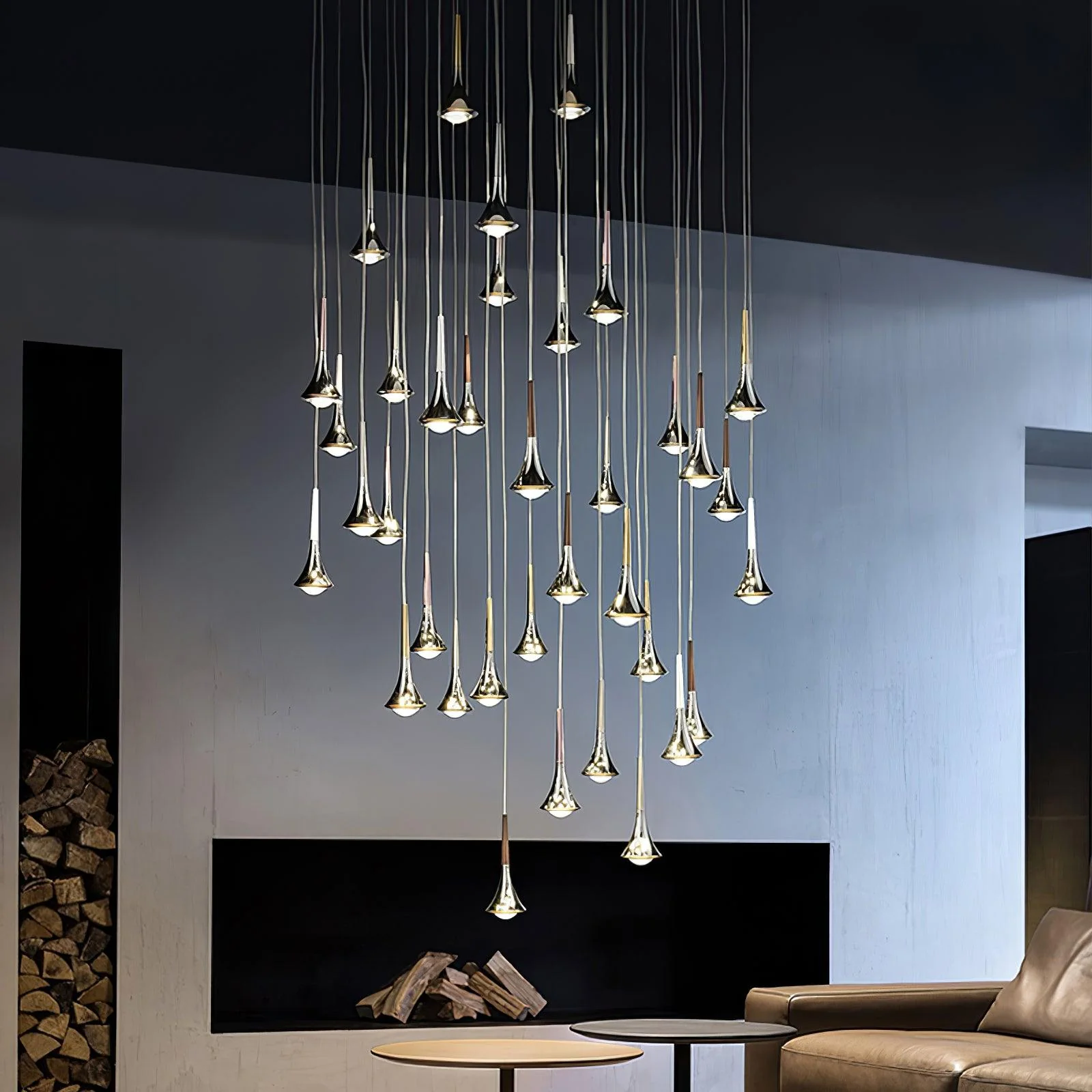 Rain Multi Pendant Light - Image 12