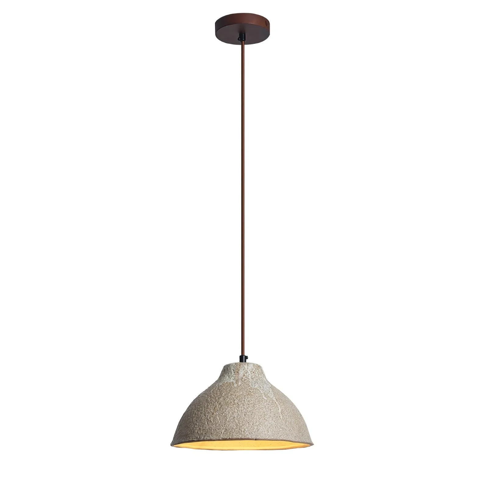Raku Retro Ceramic Pendant Lamp - Image 10