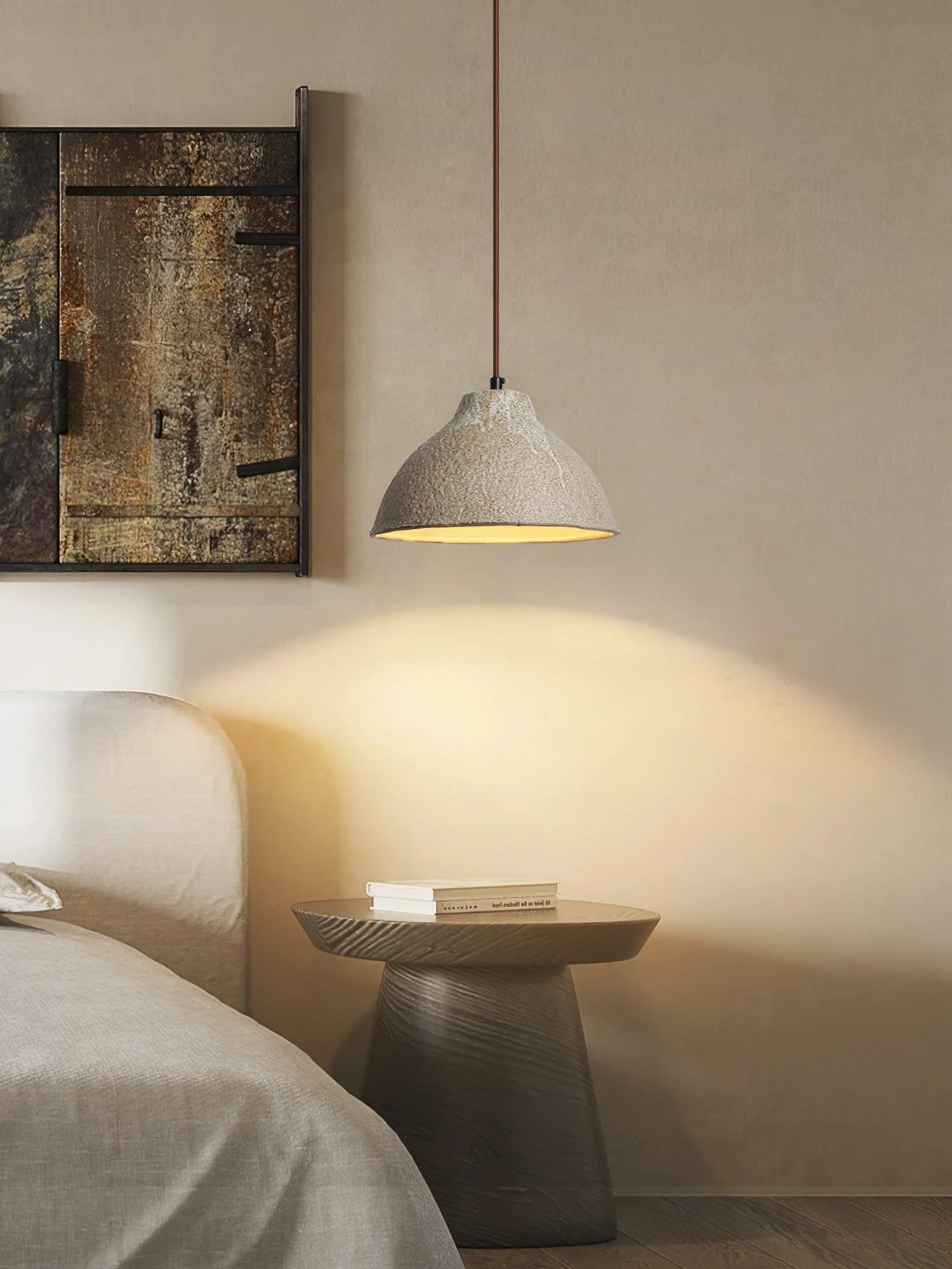 Raku Retro Ceramic Pendant Lamp - Image 17