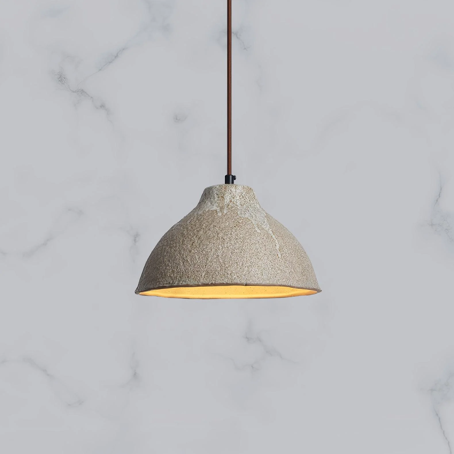 Raku Retro Ceramic Pendant Lamp - Image 7