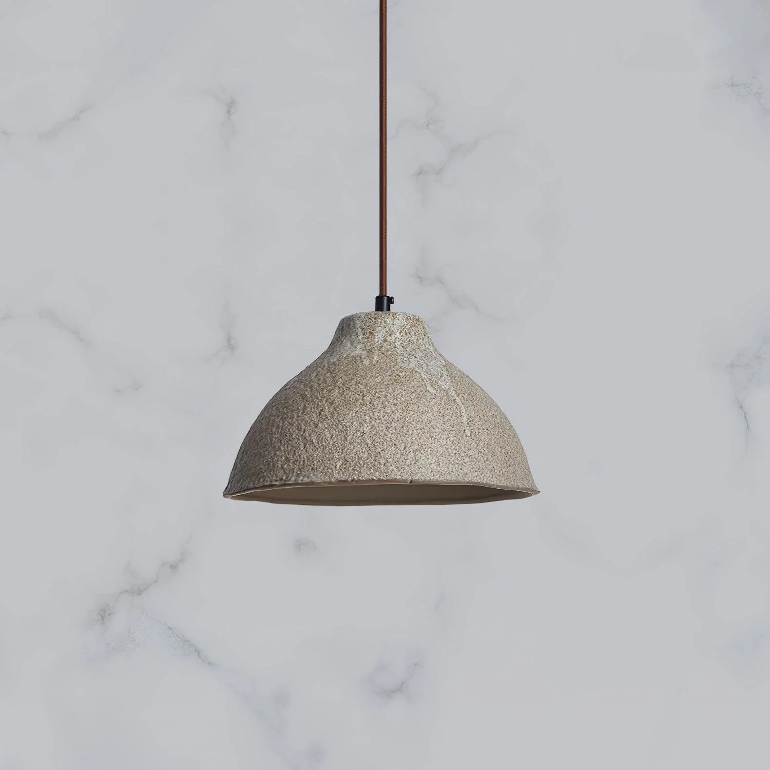 Raku Retro Ceramic Pendant Lamp - Image 8