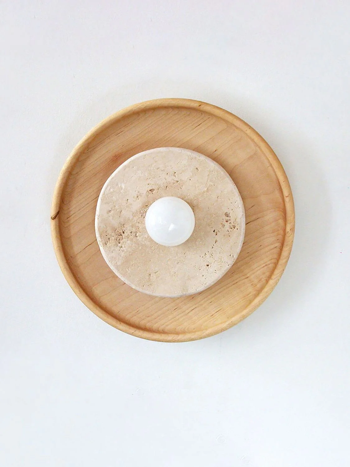 Rapolano Travertine Wall Sconce - Image 15