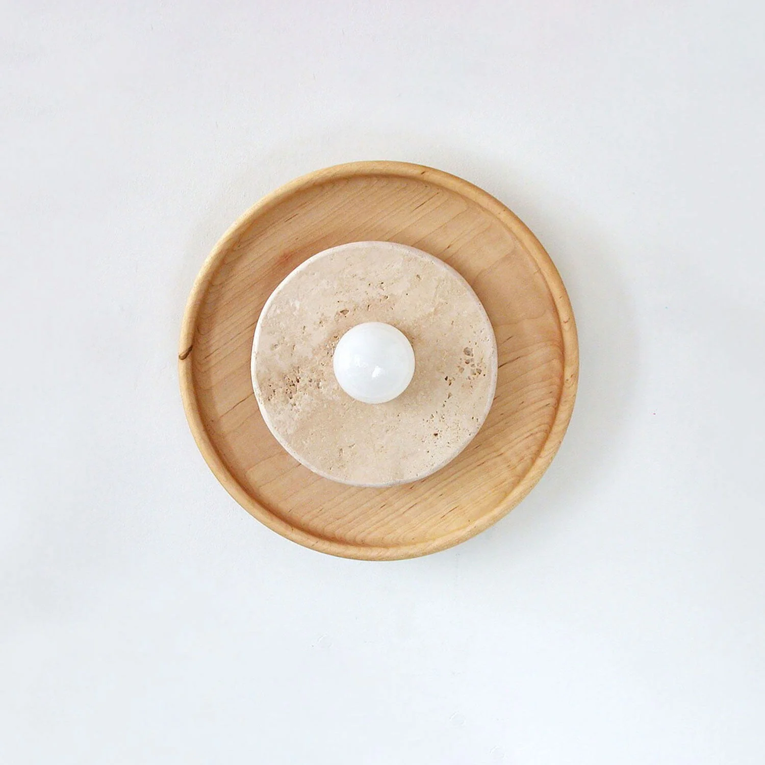 Rapolano Travertine Wall Sconce - Image 6