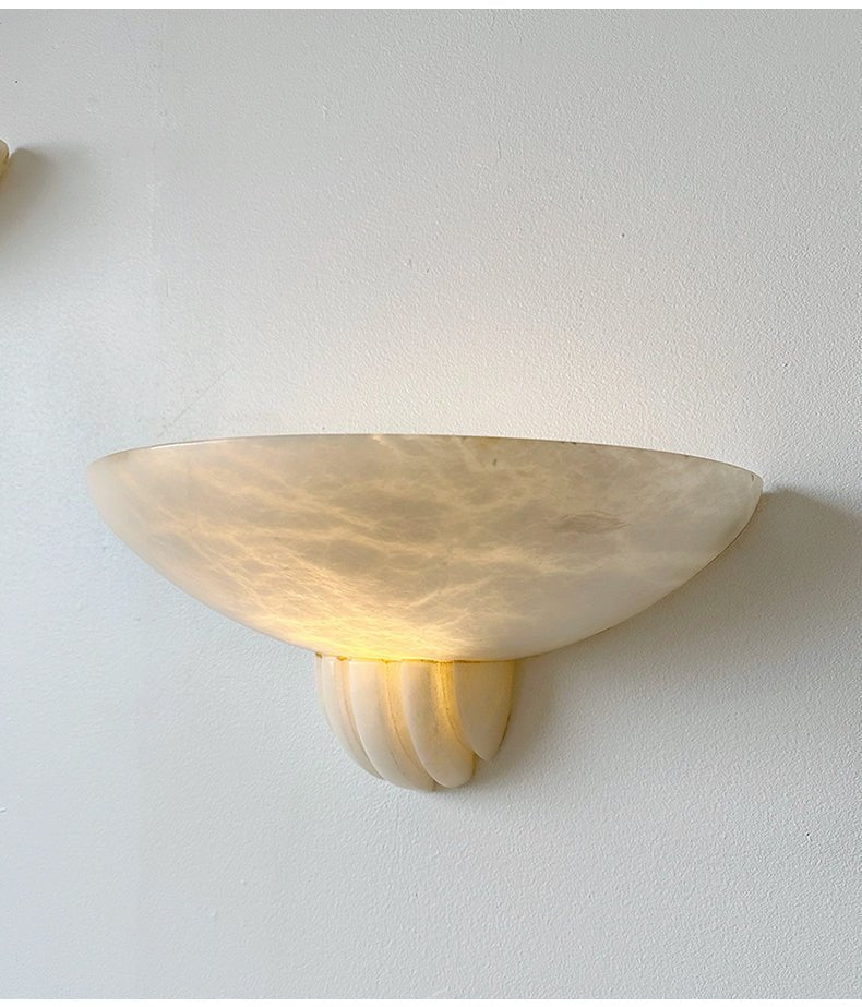 Rare Alabaster Wall Sconce - Image 18