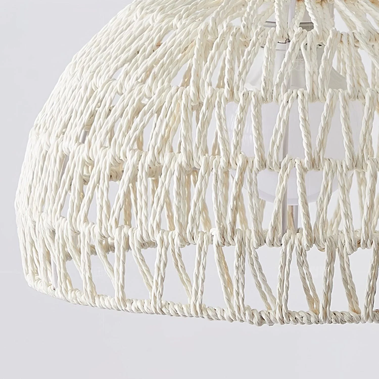 Rattan Arch Swag Pendant Lamp - Image 12