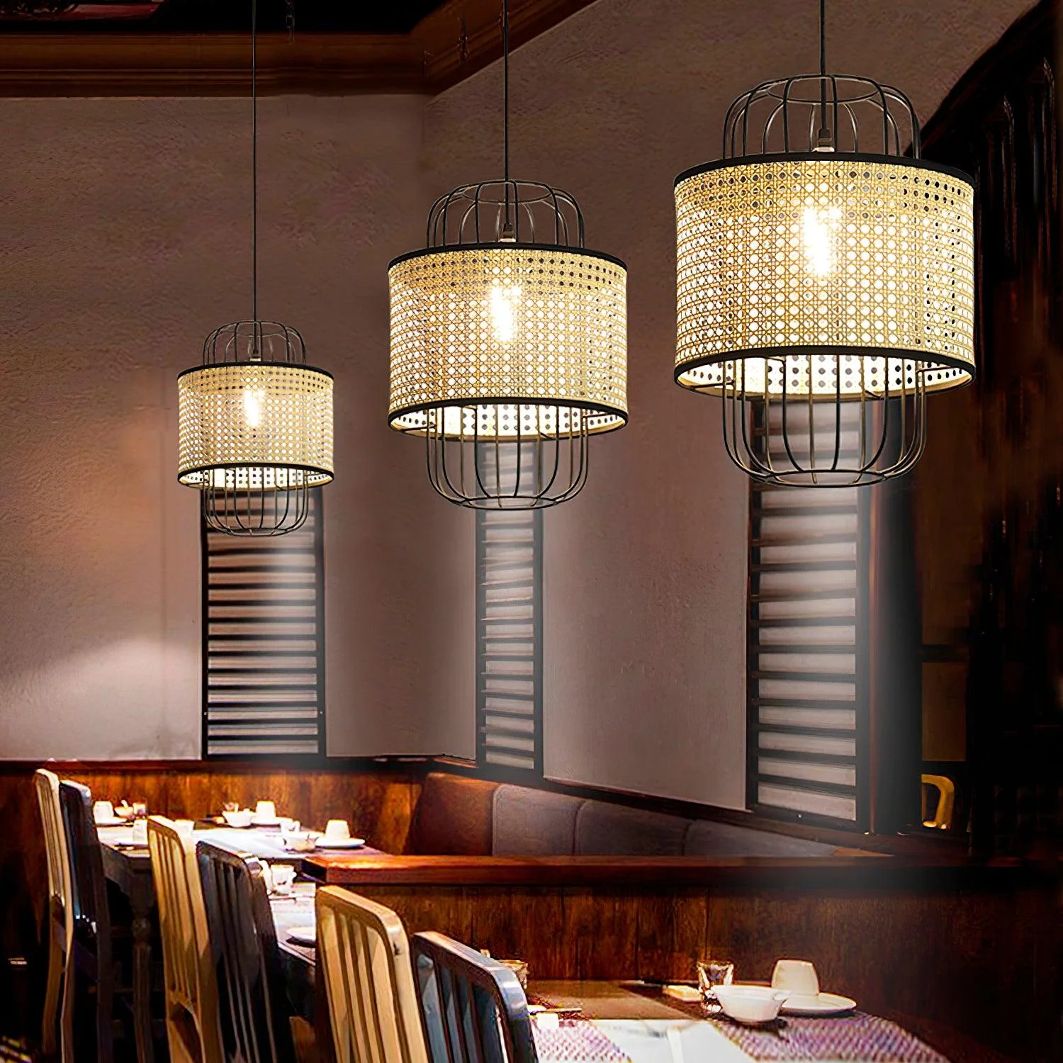 Rattan Aru Pendant Lamp - Image 10