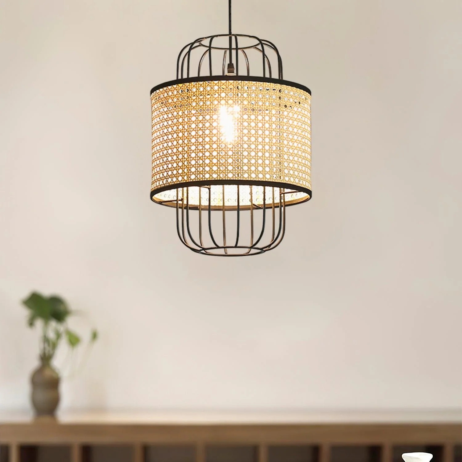 Rattan Aru Pendant Lamp - Image 2