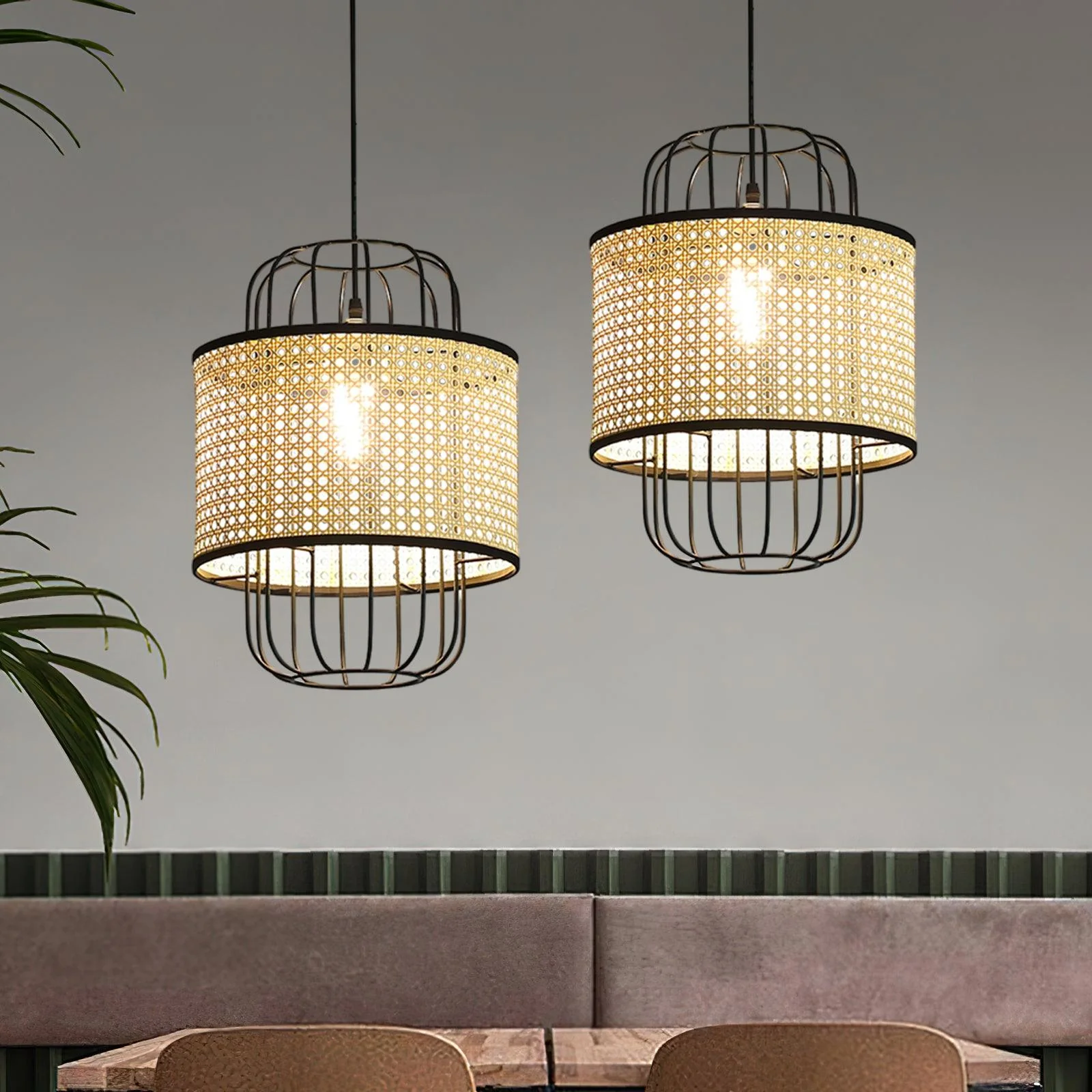 Rattan Aru Pendant Lamp - Image 3
