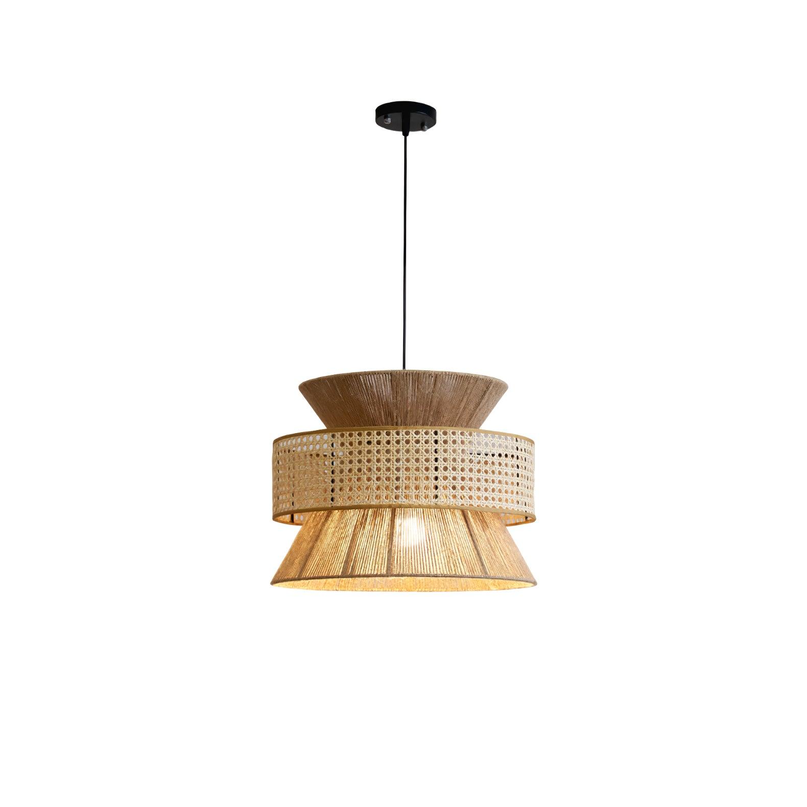 Rattan Bamboo Pendant Lamp - Image 14