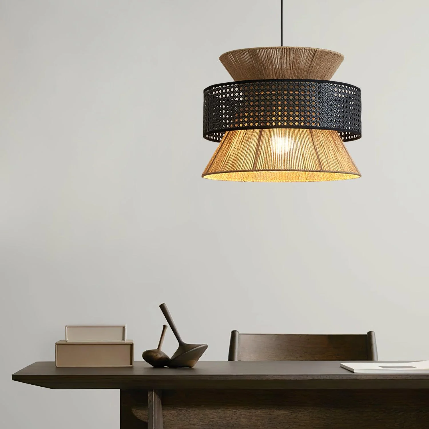 Rattan Bamboo Pendant Lamp - Image 18
