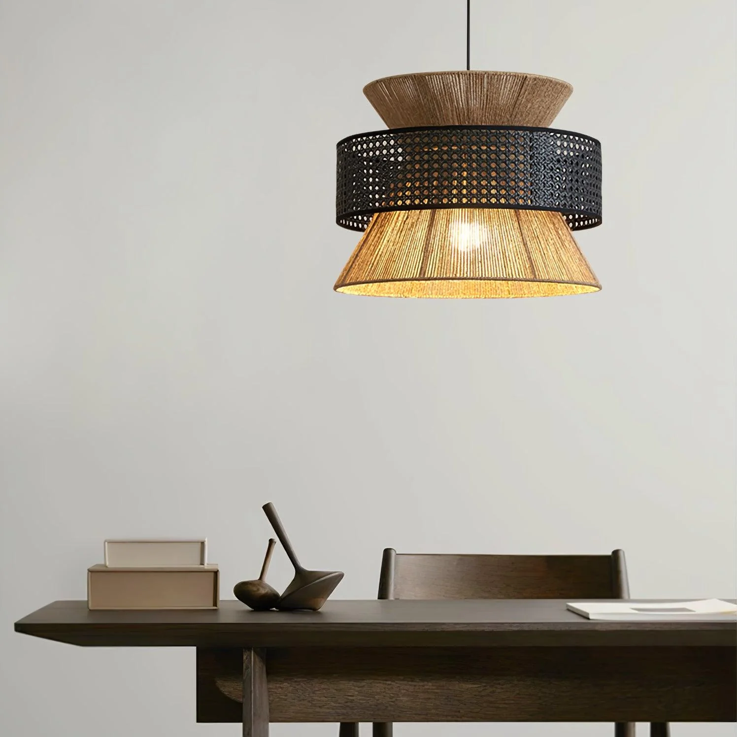 Rattan Bamboo Pendant Lamp - Image 25
