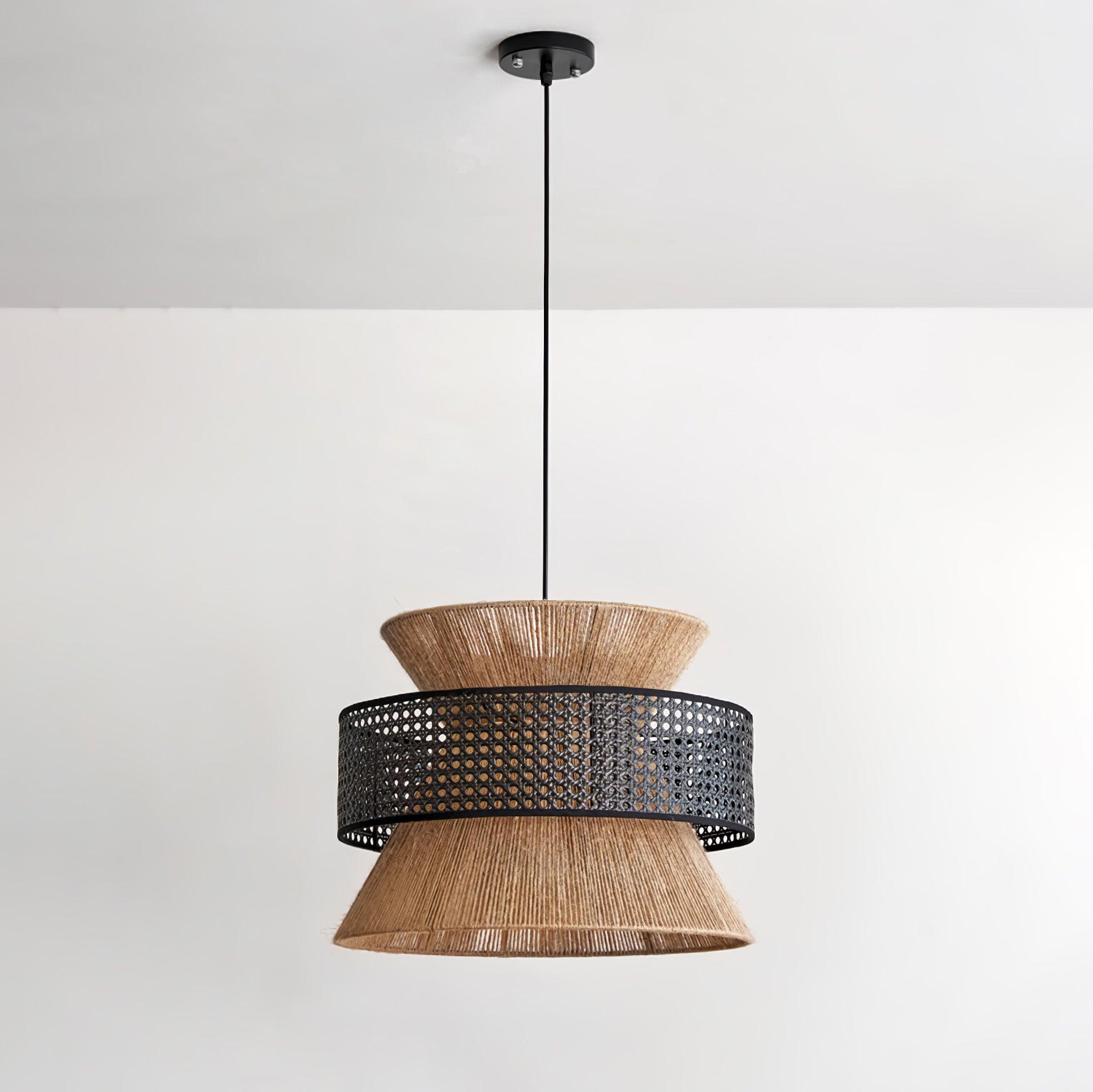 Rattan Bamboo Pendant Lamp - Image 27