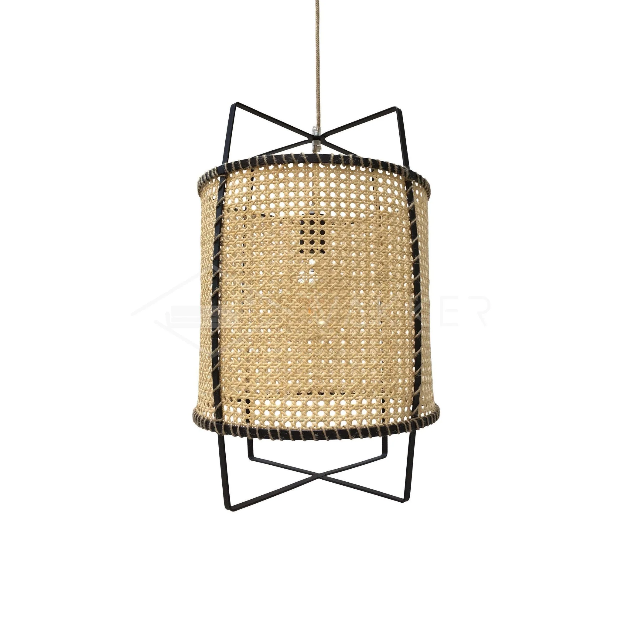 Rattan Cane Pendant Light - Image 16