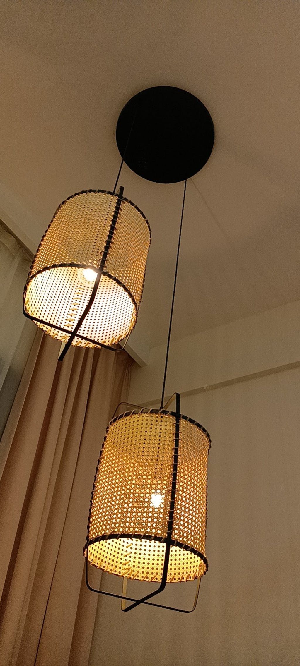 Rattan Cane Pendant Light - Image 23