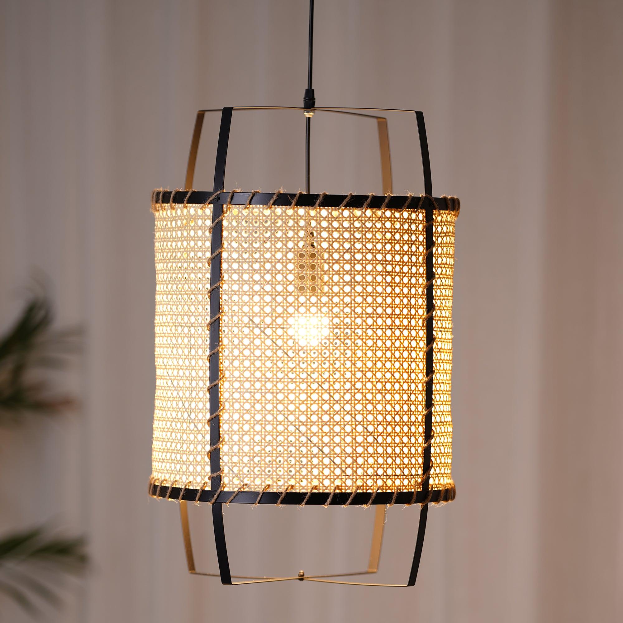 Rattan Cane Pendant Light - Image 3