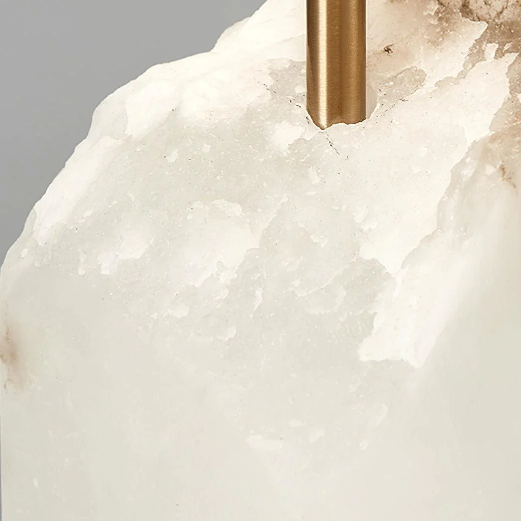 Raw Alabaster Table Lamp - Image 12