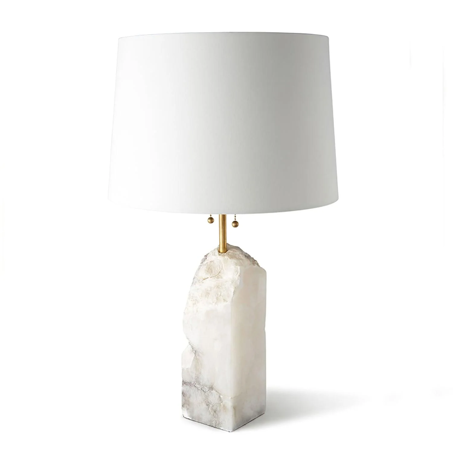 Raw Alabaster Table Lamp - Image 14