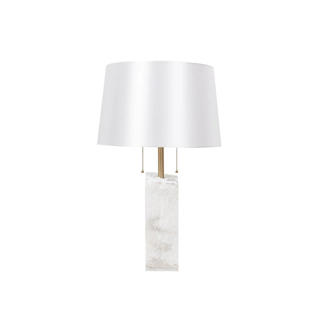 Raw Alabaster Table Lamp - Image 22