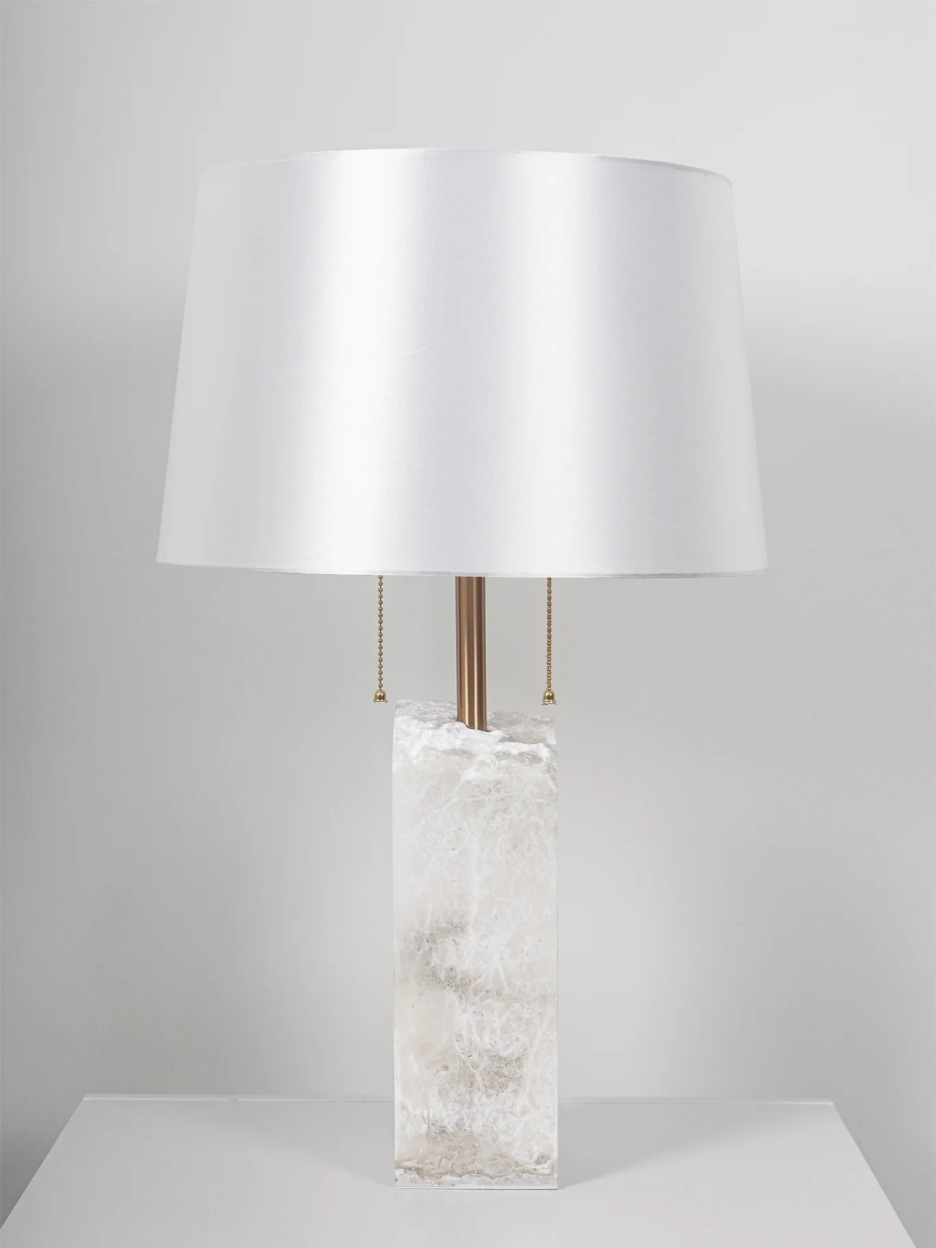 Raw Alabaster Table Lamp - Image 23