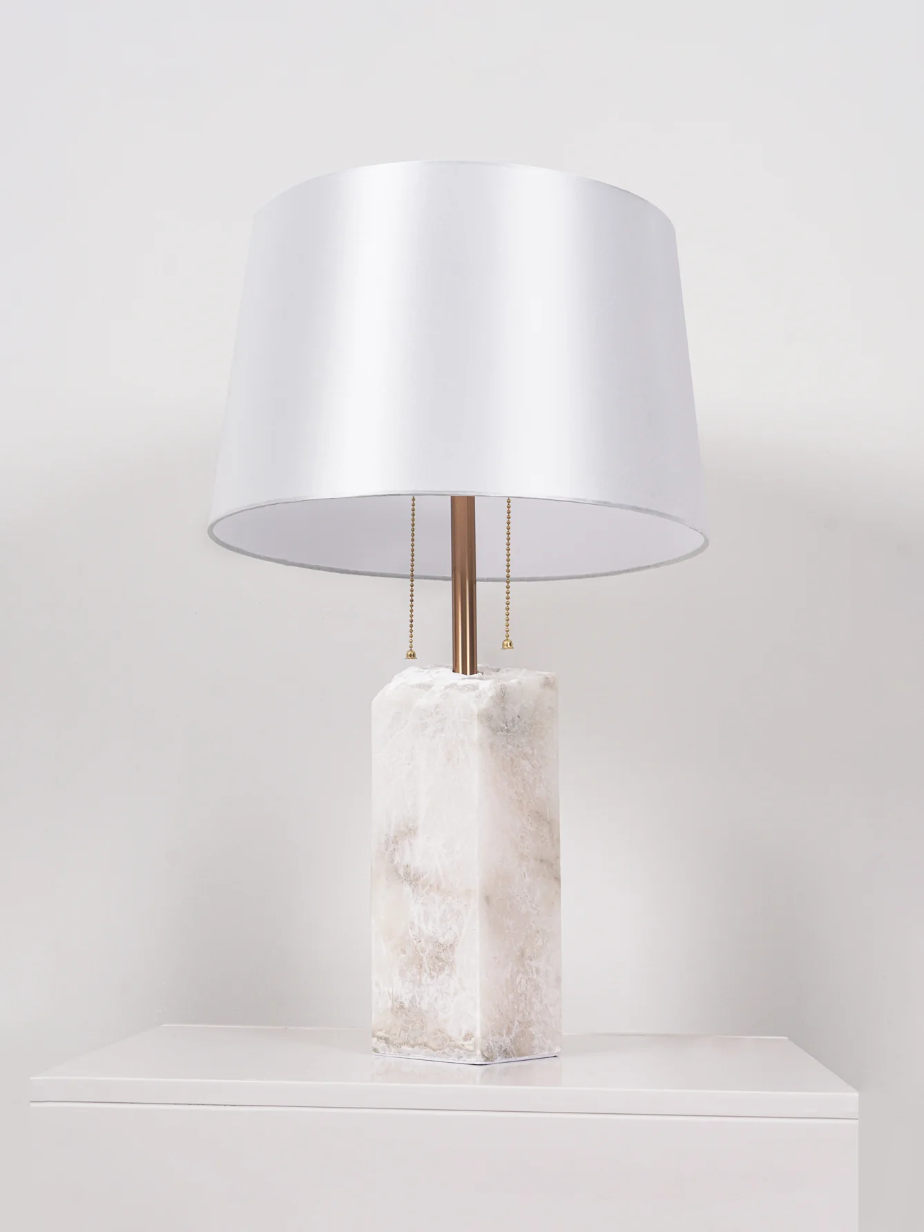Raw Alabaster Table Lamp - Image 26