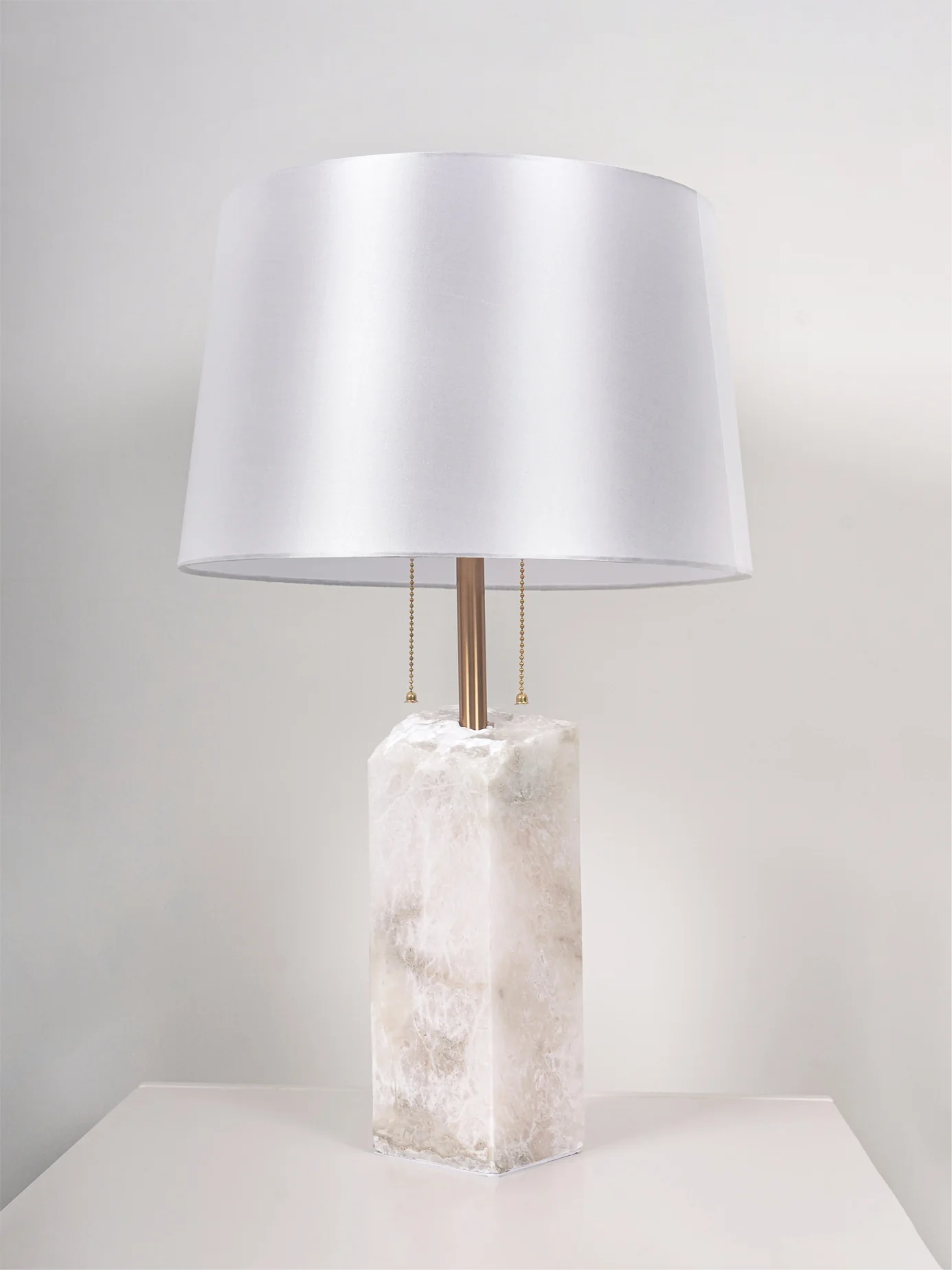 Raw Alabaster Table Lamp - Image 27
