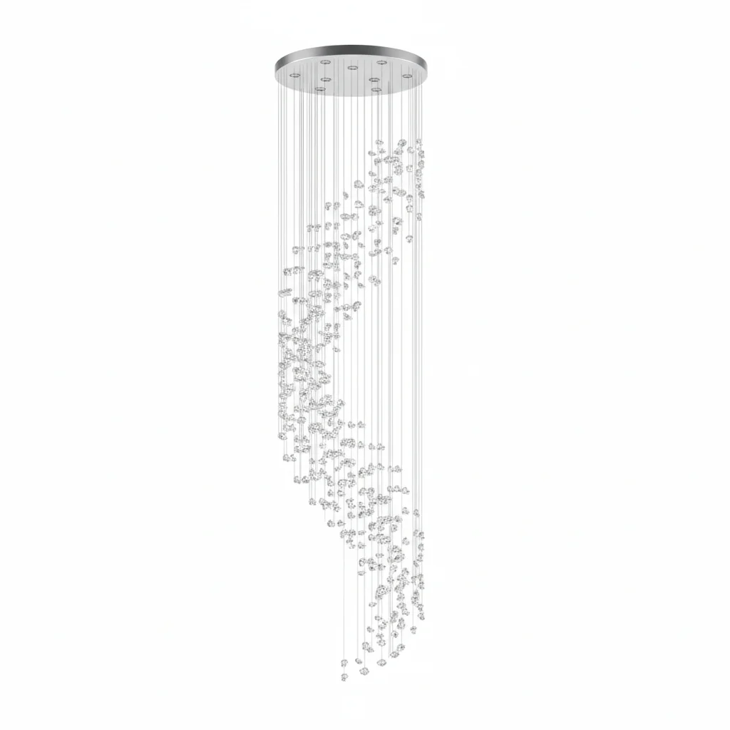 Raw Crystal Customize Chandelier - Image 104