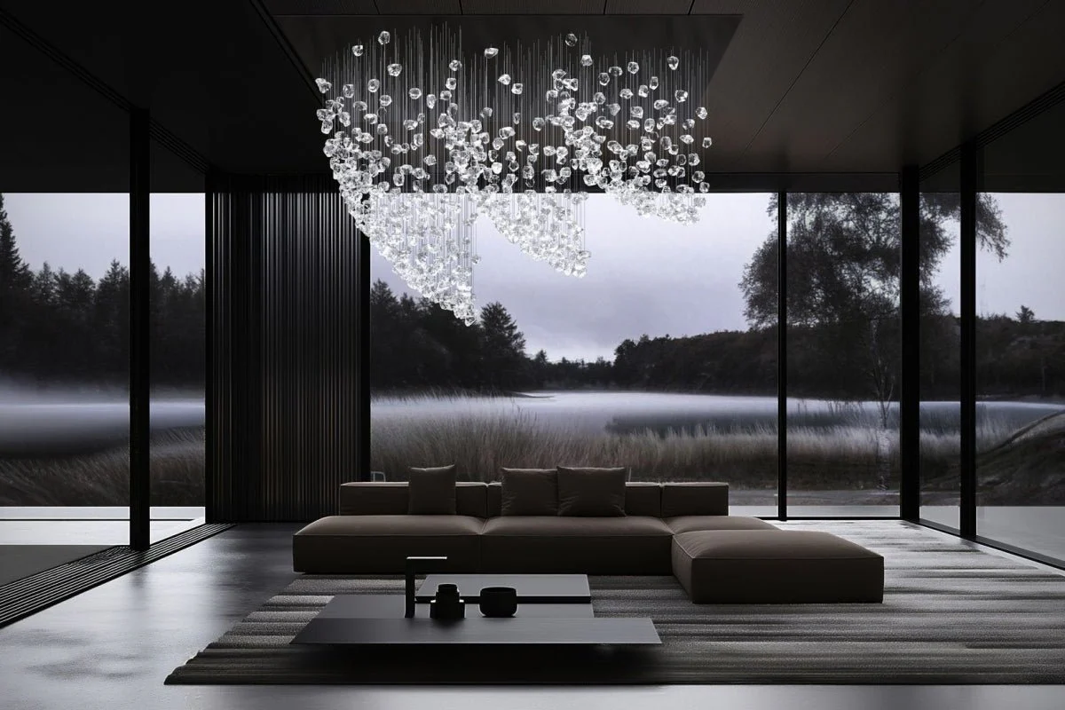 Raw Crystal Customize Chandelier - Image 15