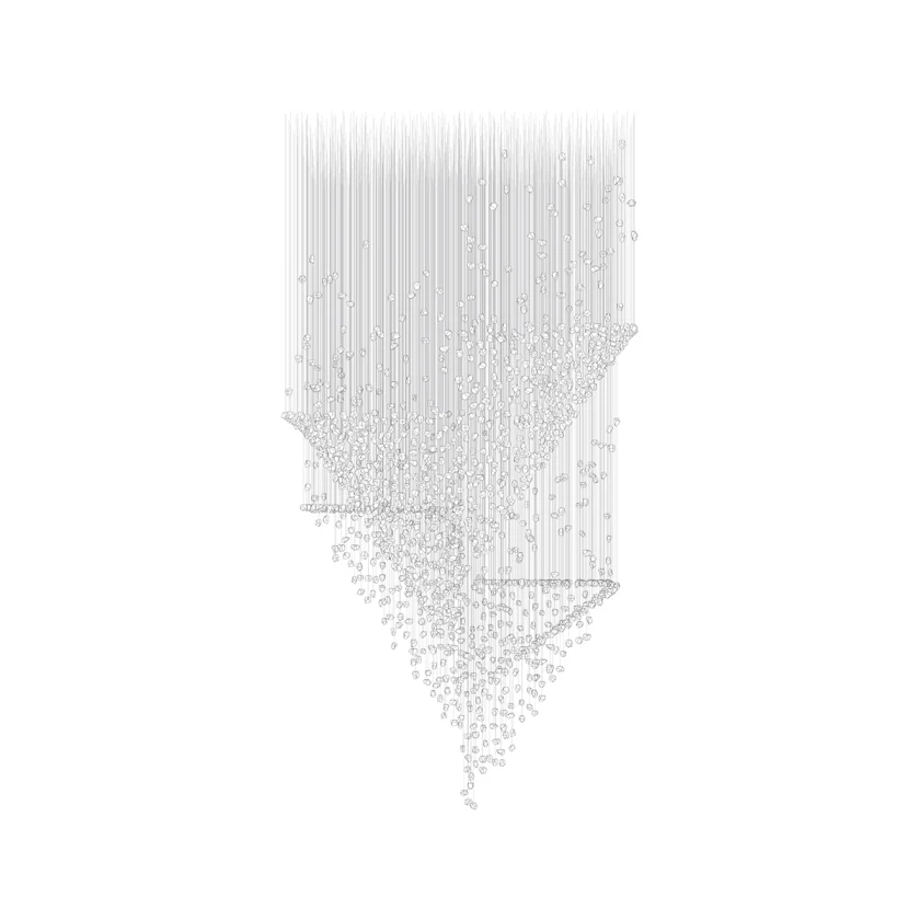 Raw Crystal Customize Chandelier - Image 74