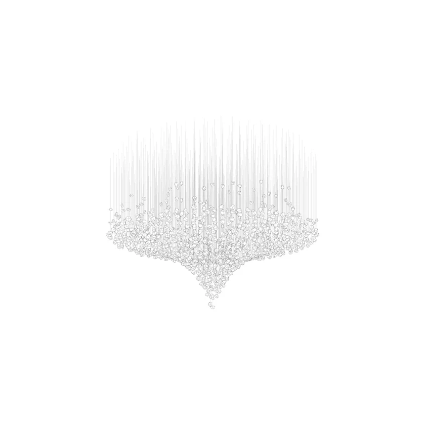 Raw Crystal Customize Chandelier - Image 76