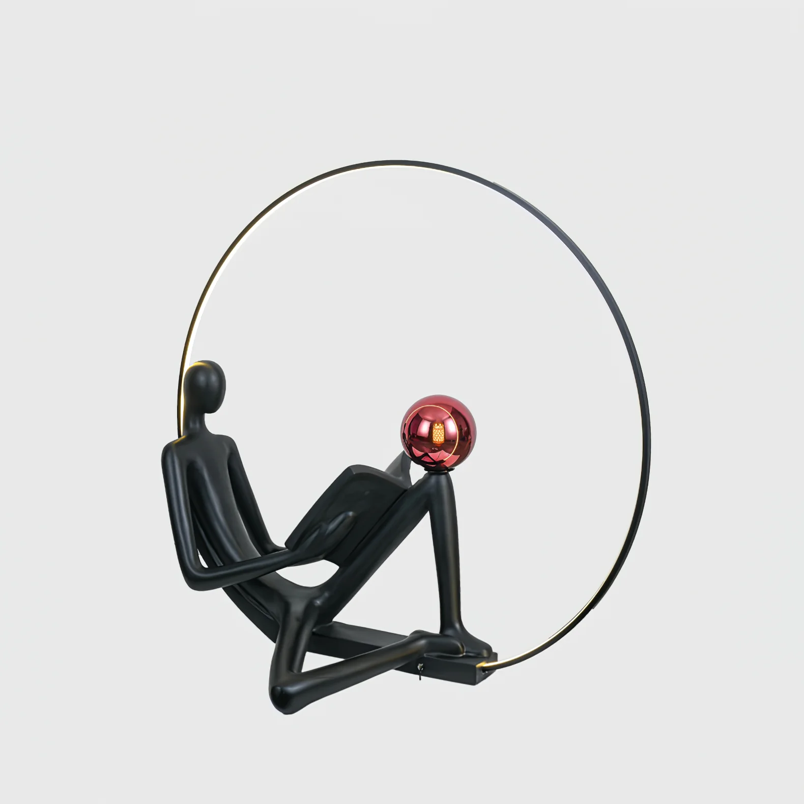 Reader Sculpture Floor Lamp - Image 38