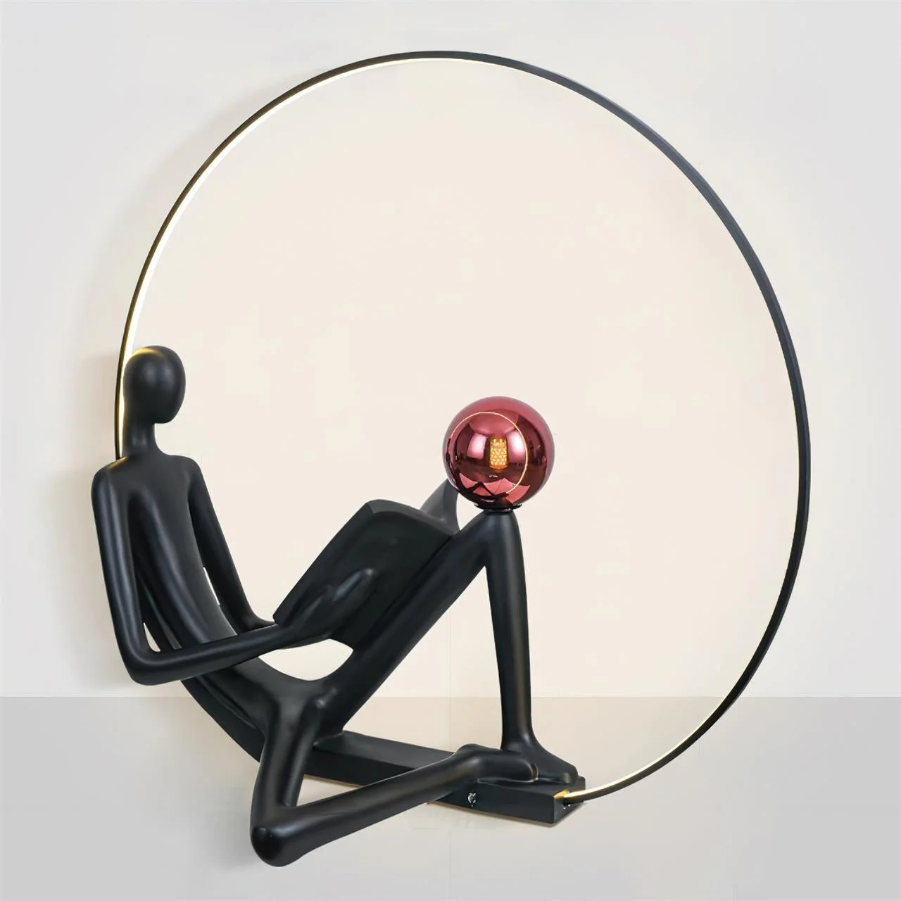 Reader Sculpture Floor Lamp - Image 6