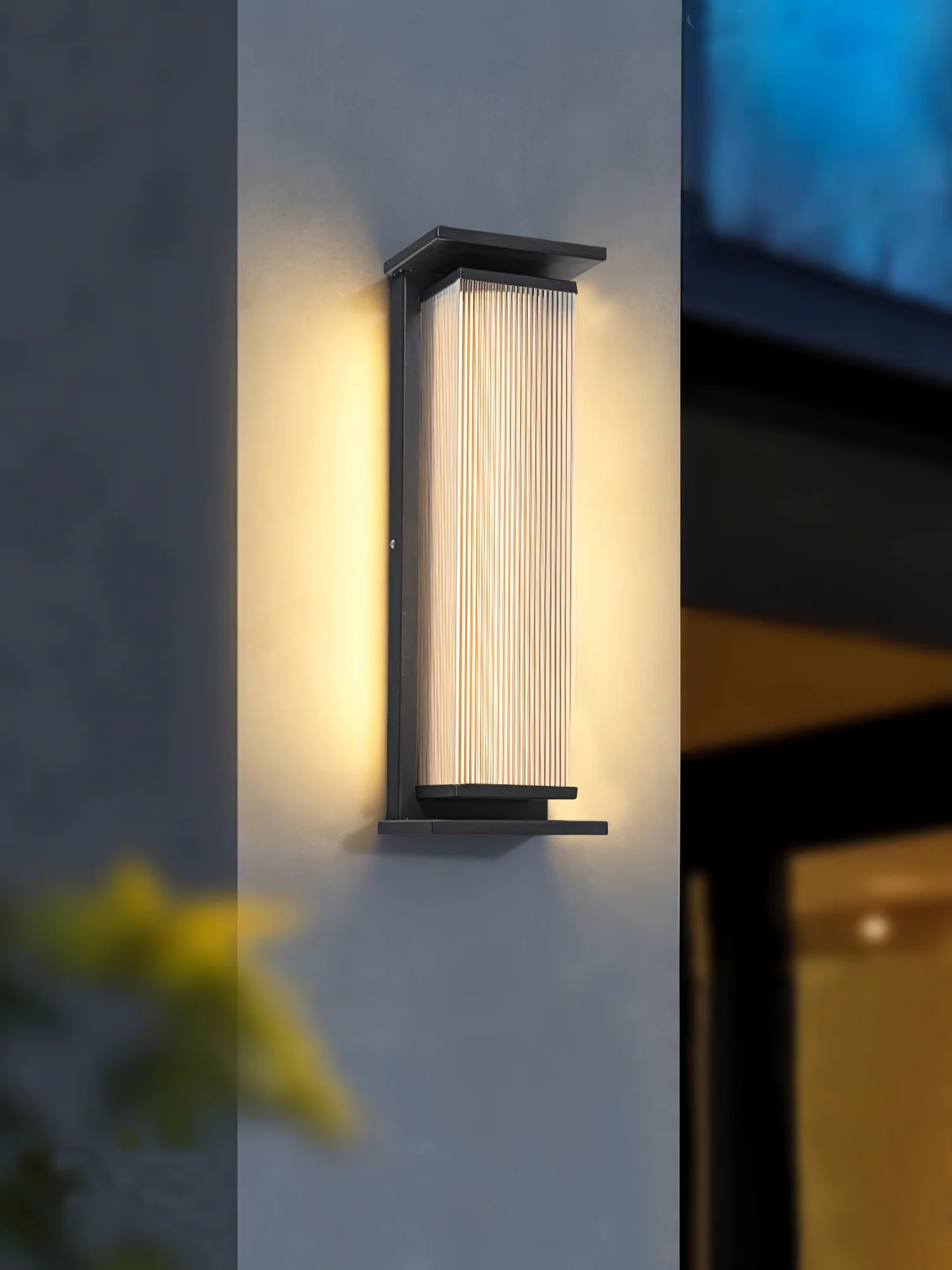 Rectangular Box Outdoor Wall Lamp - Image 17