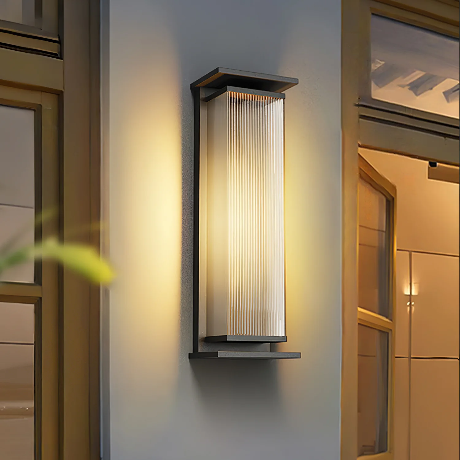 Rectangular Box Outdoor Wall Lamp - Image 18