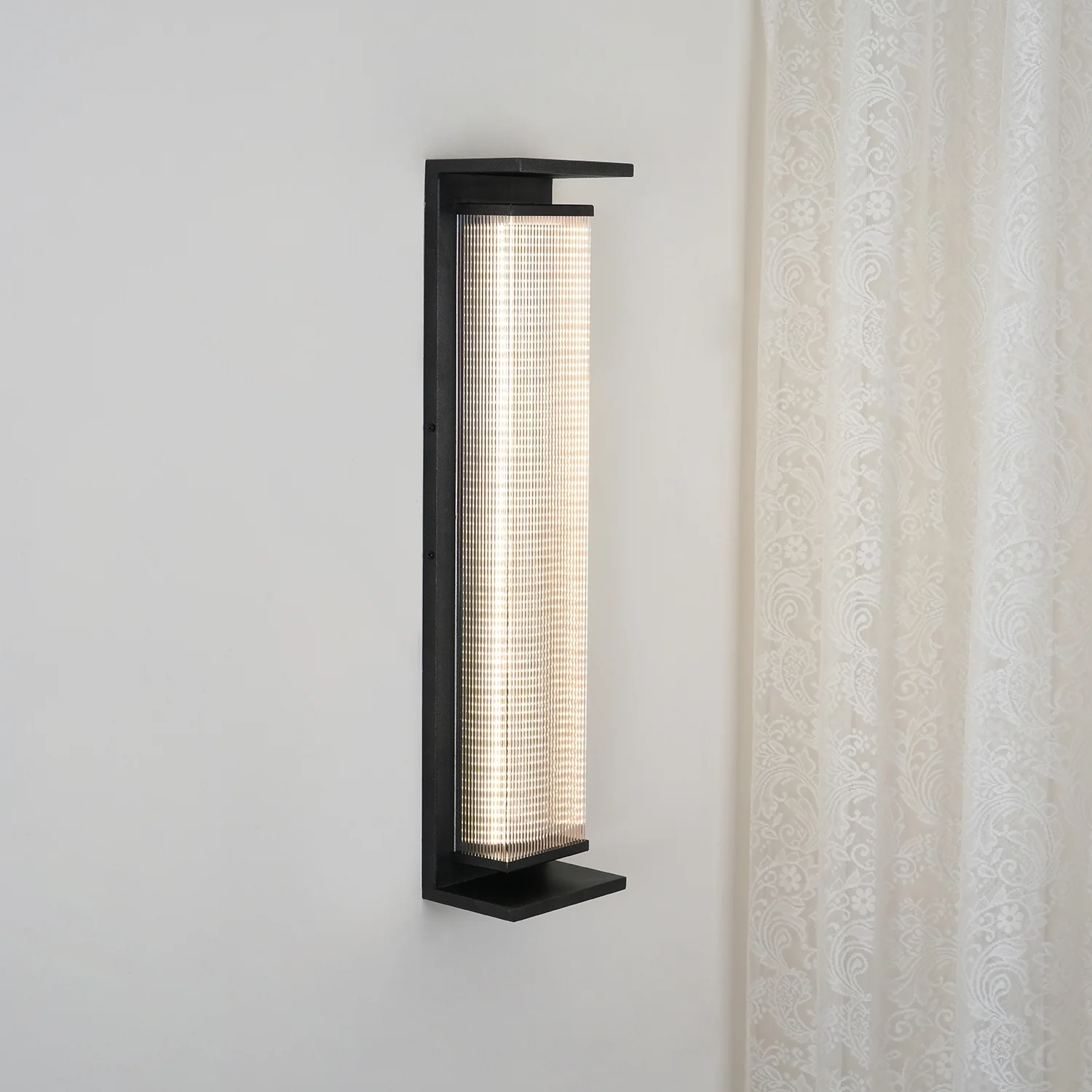 Rectangular Box Outdoor Wall Lamp - Image 6