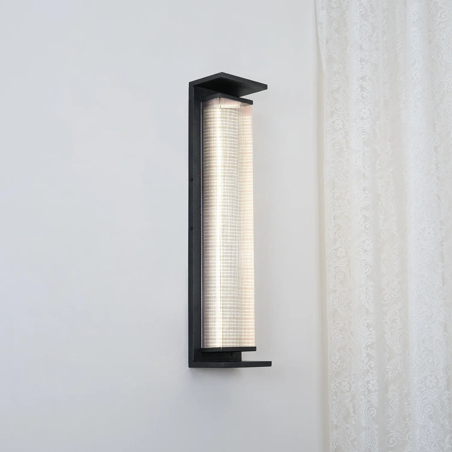 Rectangular Box Outdoor Wall Lamp - Image 8