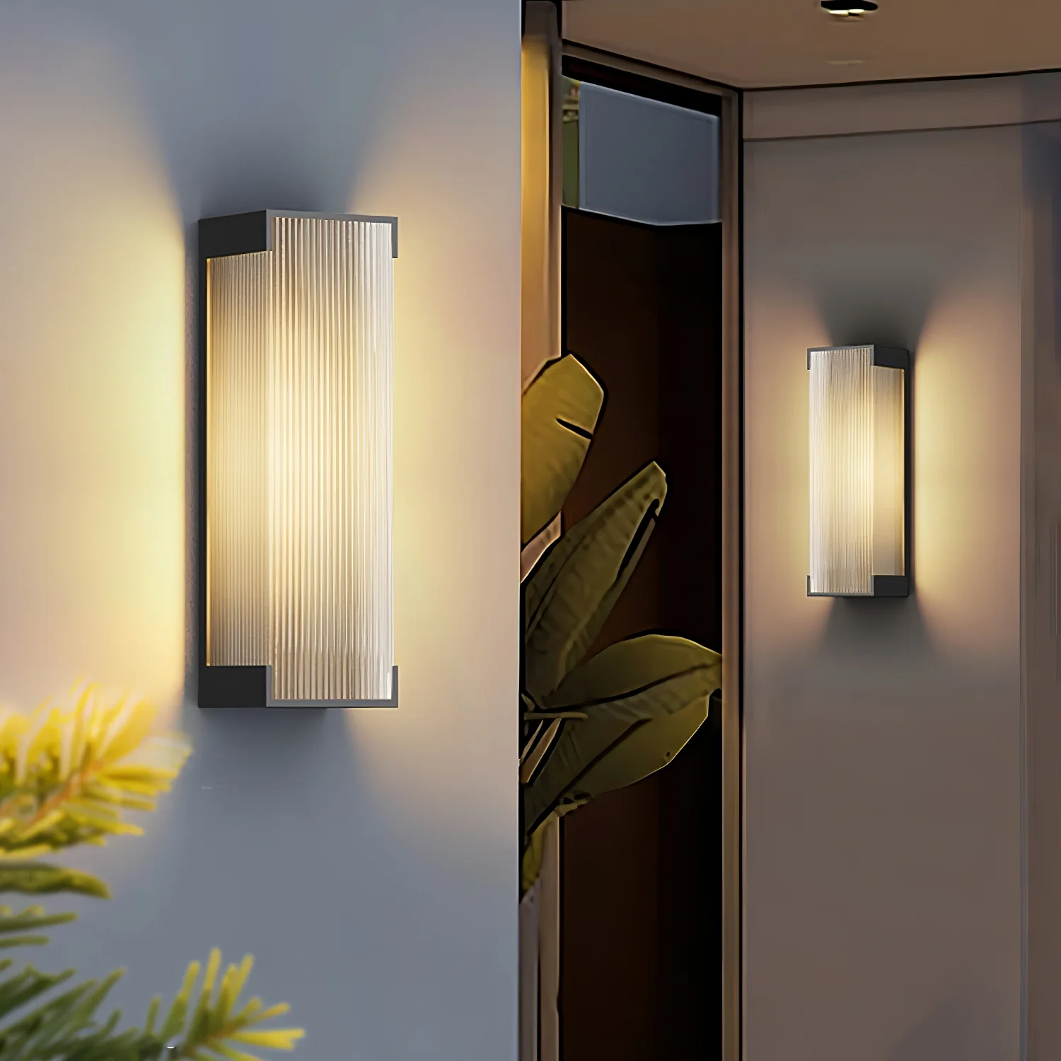 Rectangular Outdoor Wall Light - Image 12