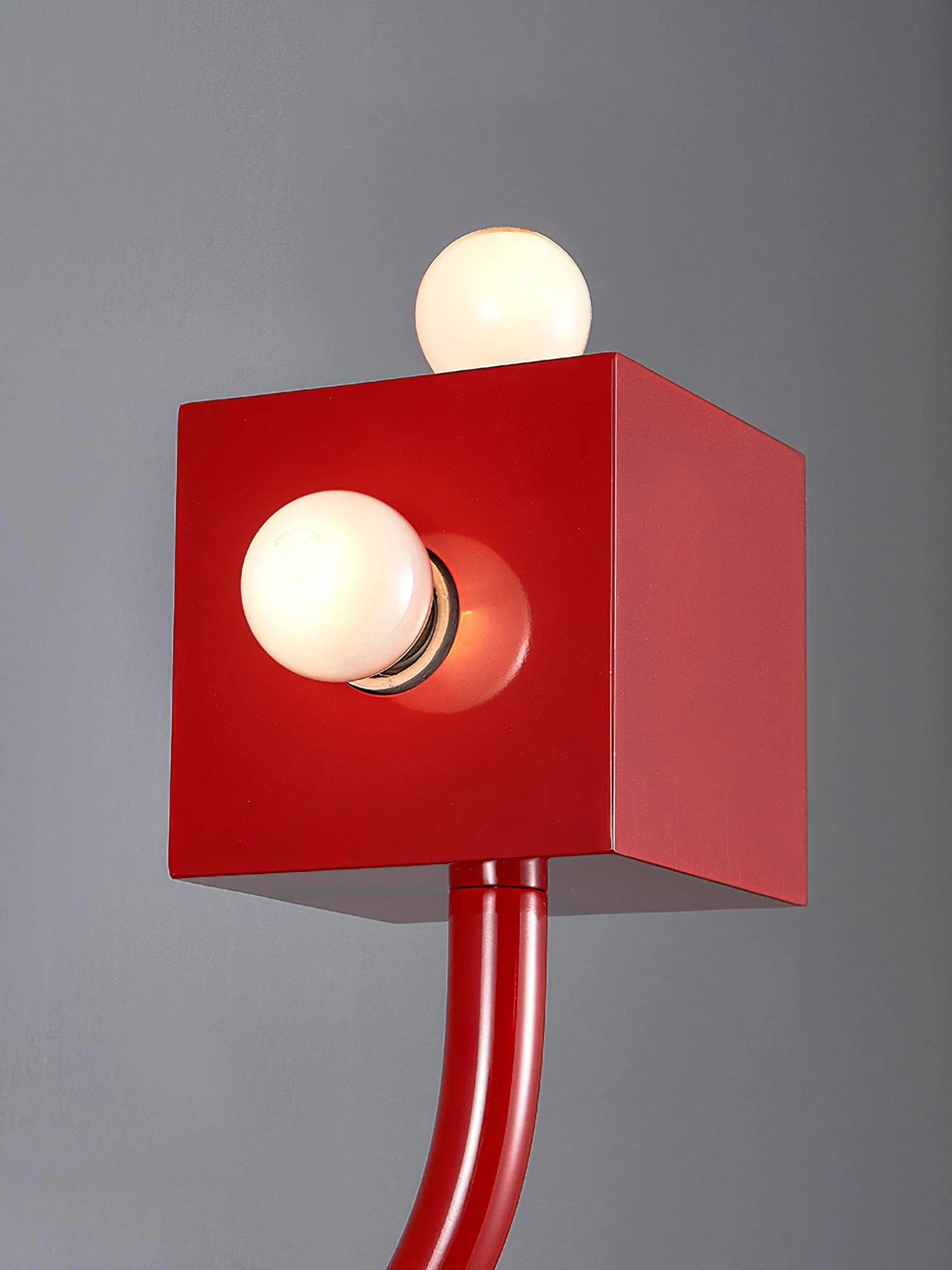 Red Cube Wall Lamp - Image 15