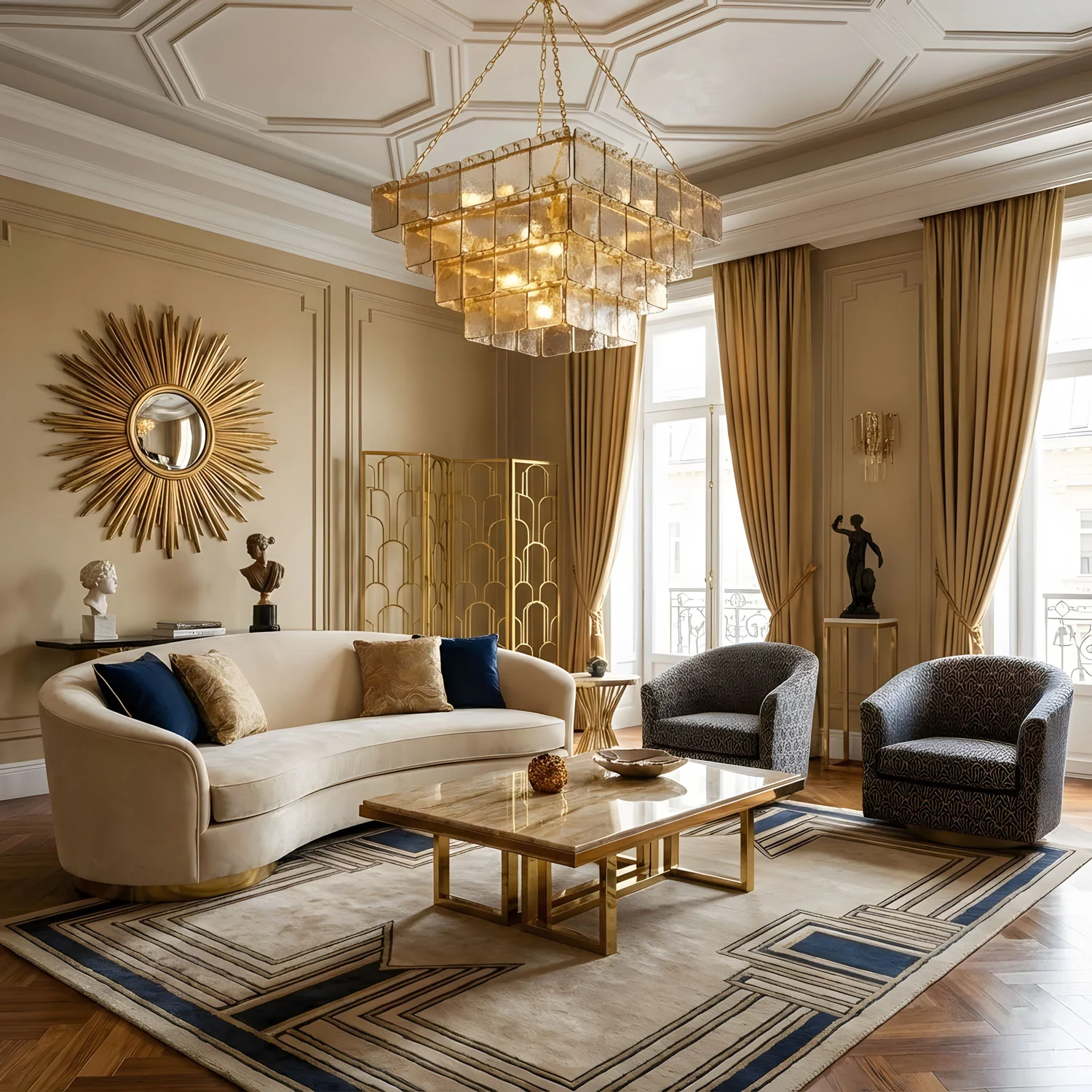Regal Chain Chandelier - Image 6