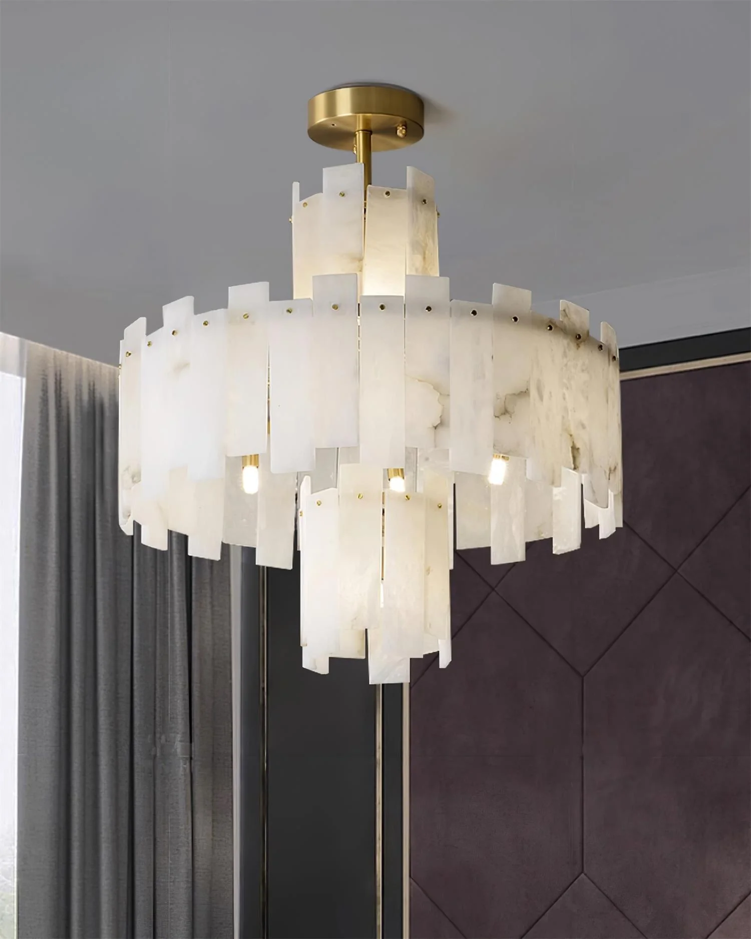 Regina Alabaster Chandelier - Image 12