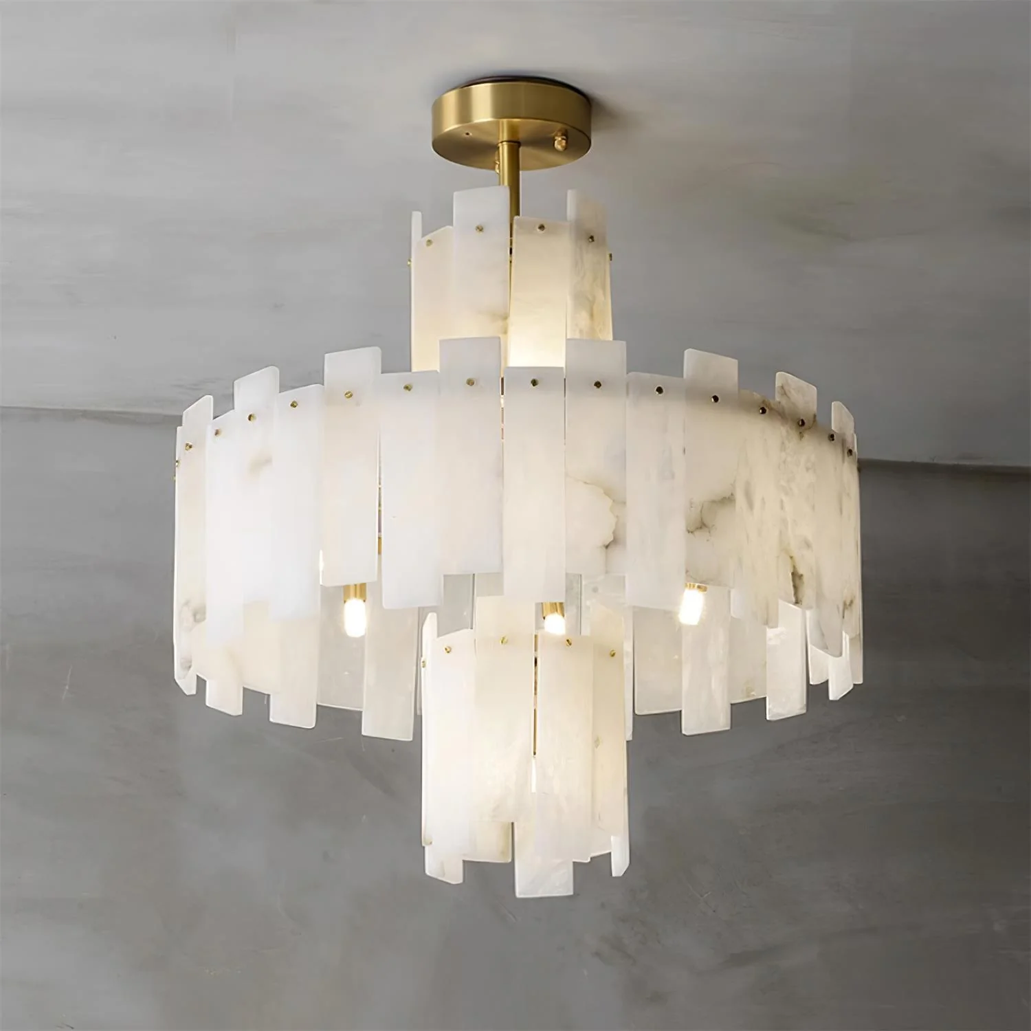 Regina Alabaster Chandelier - Image 14