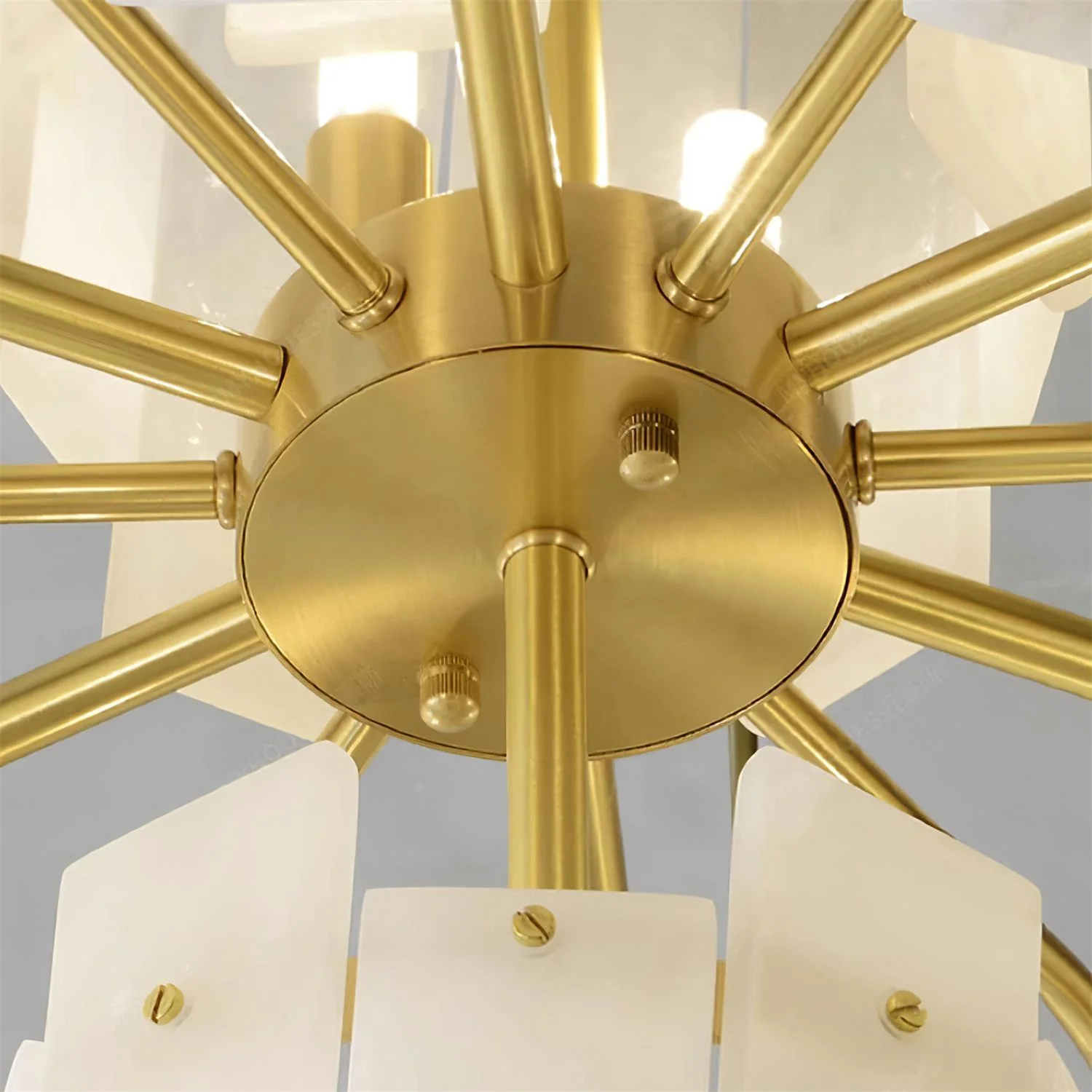 Regina Alabaster Chandelier - Image 16