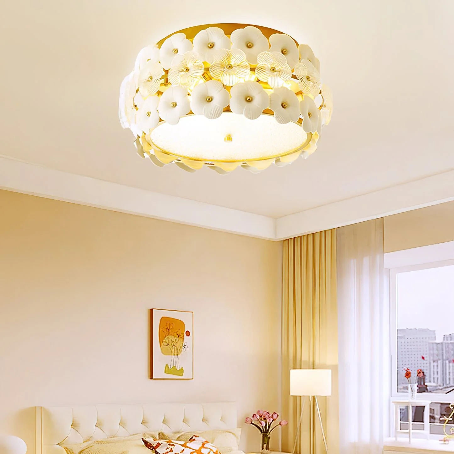 Regina Flowers Ceiling Lamp - Image 2