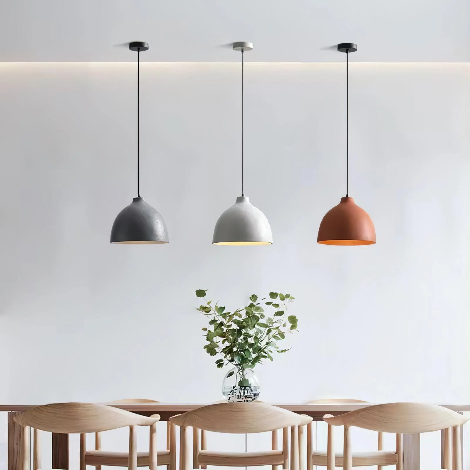 Resin Bowl Pendant Lamp - Image 45