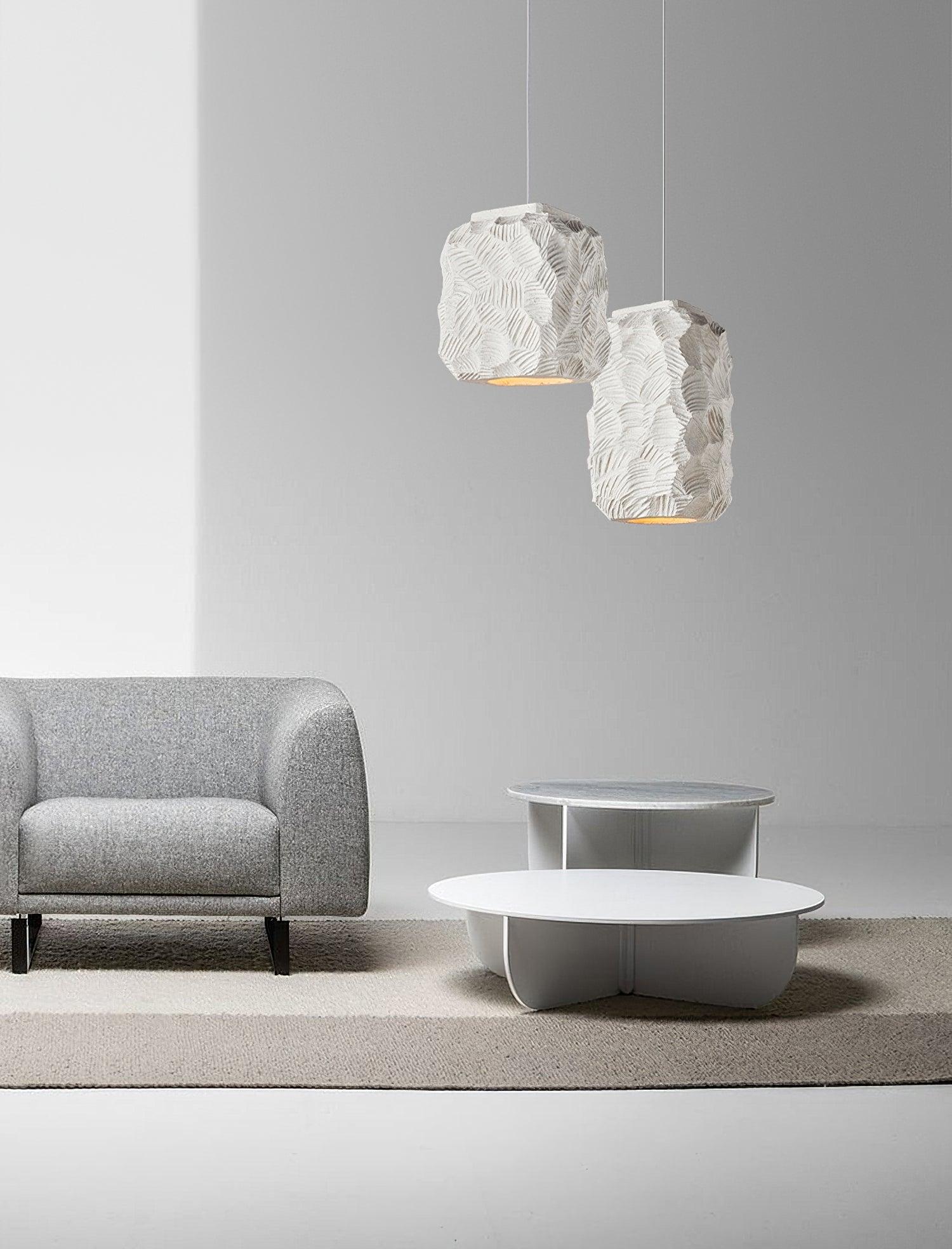 Resin Geometry Pendant Lamp - Image 15