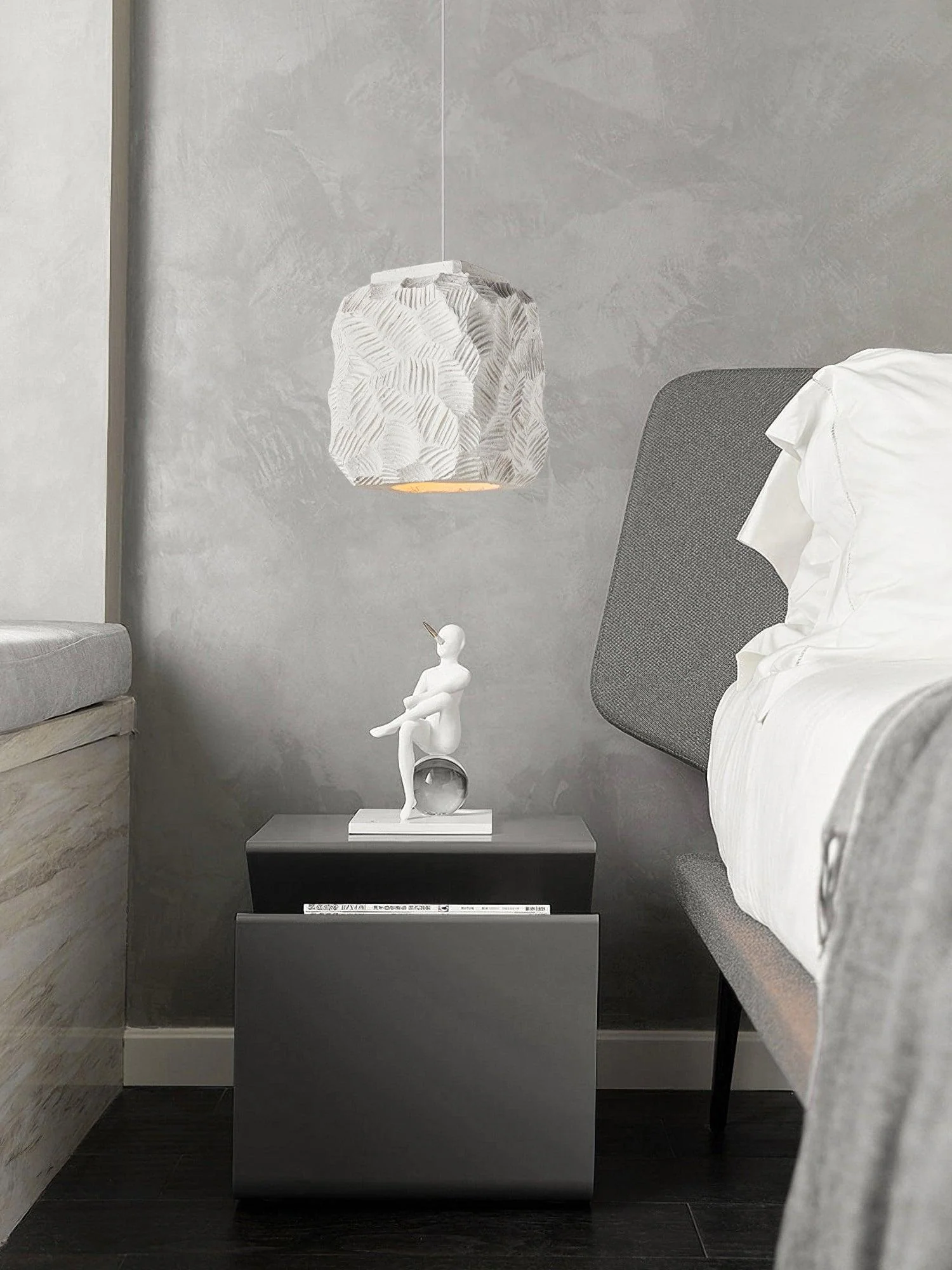 Resin Geometry Pendant Lamp - Image 16