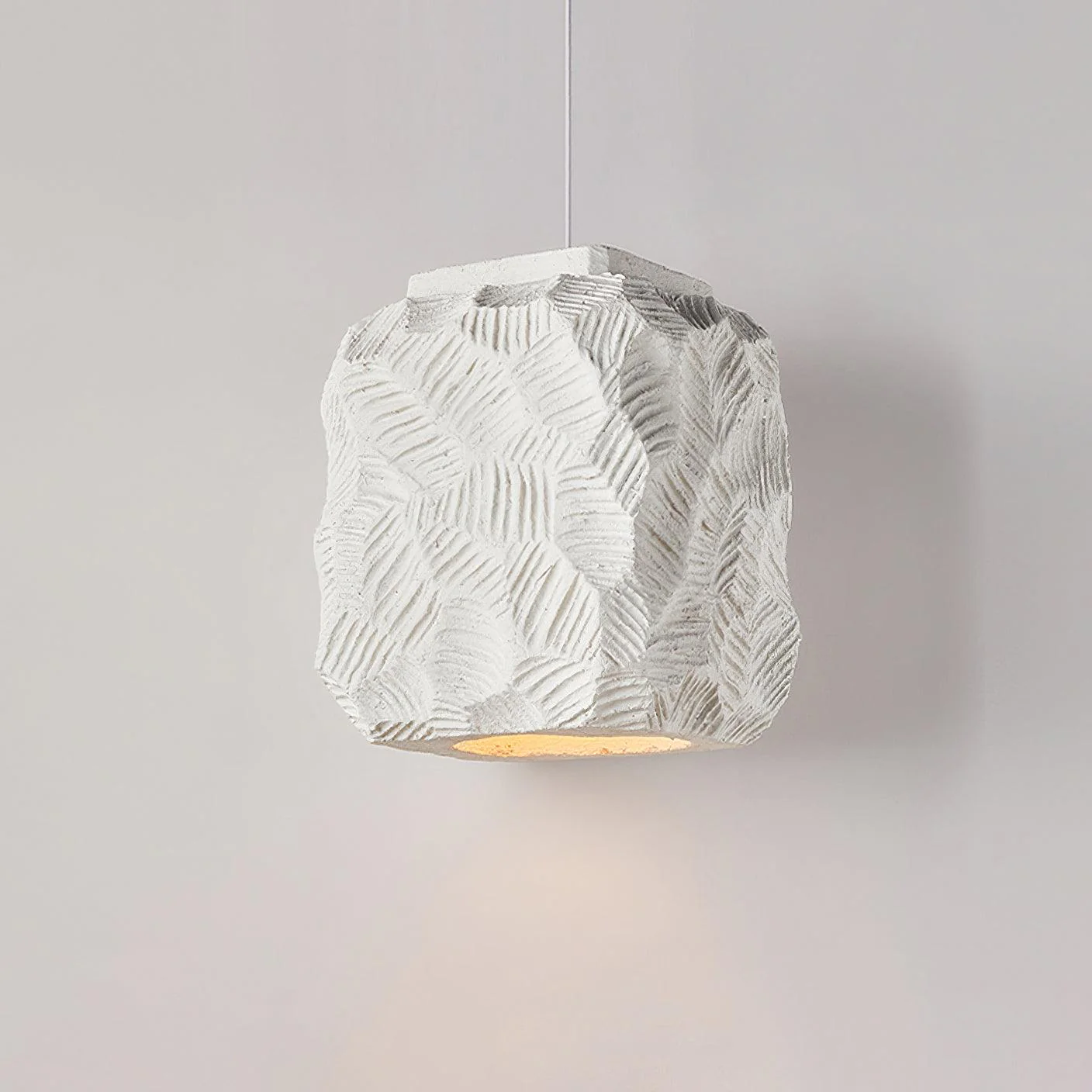 Resin Geometry Pendant Lamp - Image 6