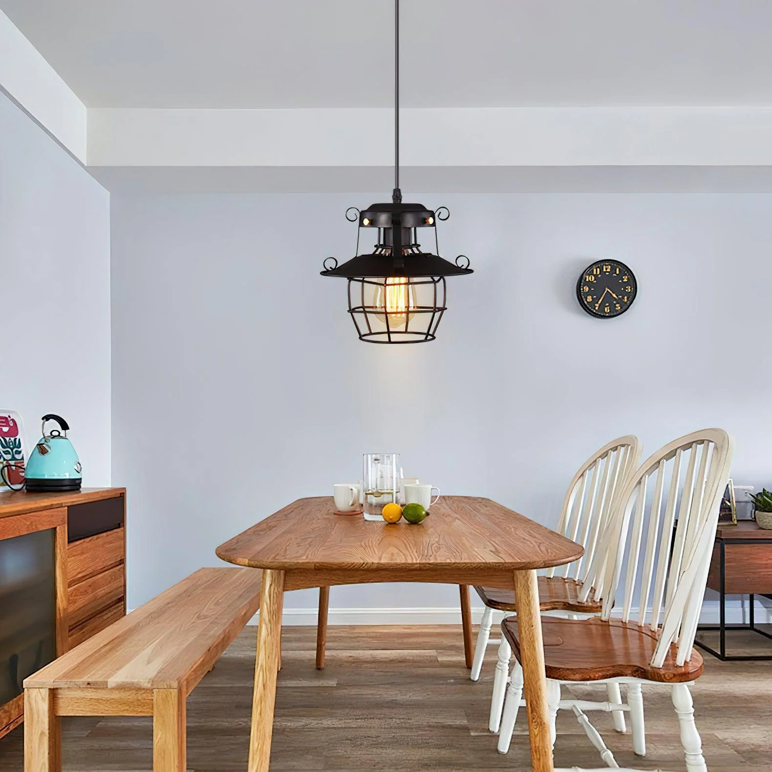 Retro Birdcage Pendant Light - Image 10