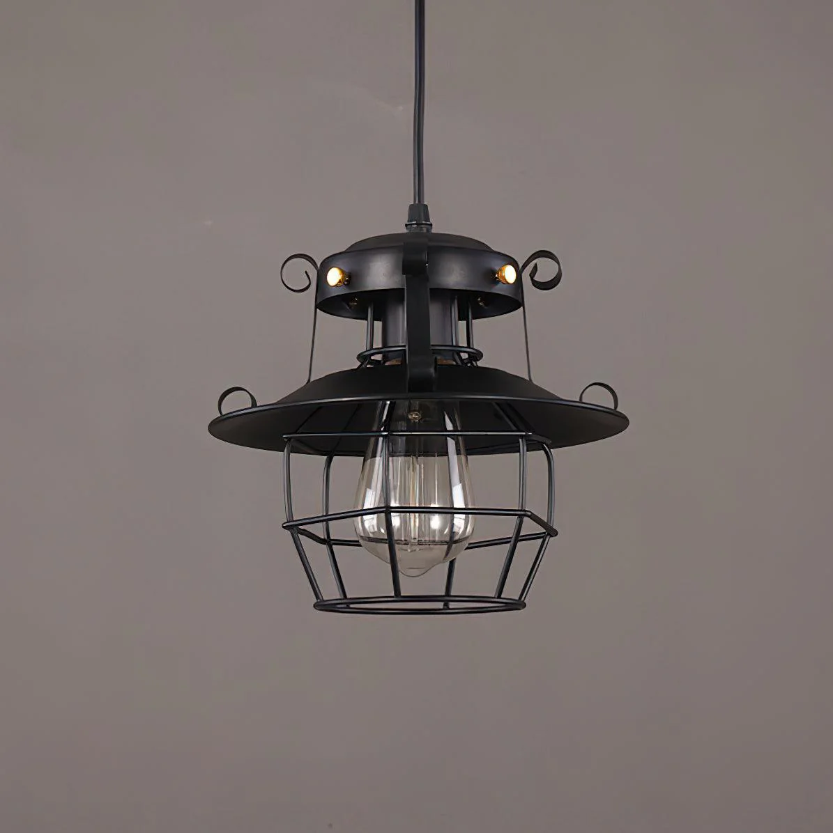 Retro Birdcage Pendant Light - Image 18