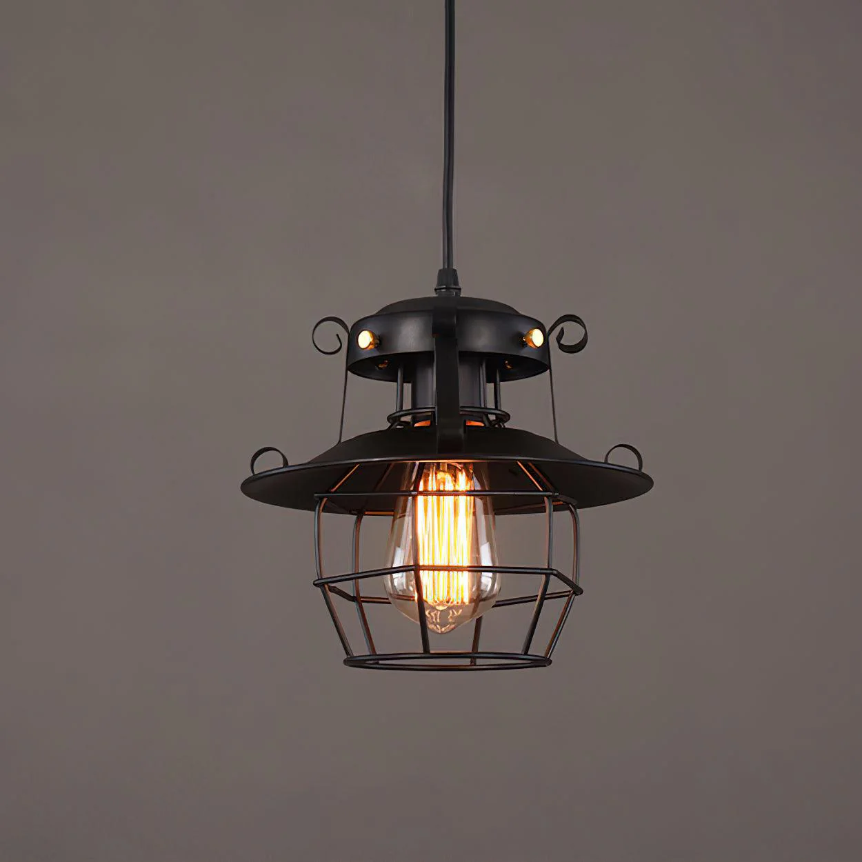 Retro Birdcage Pendant Light - Image 19