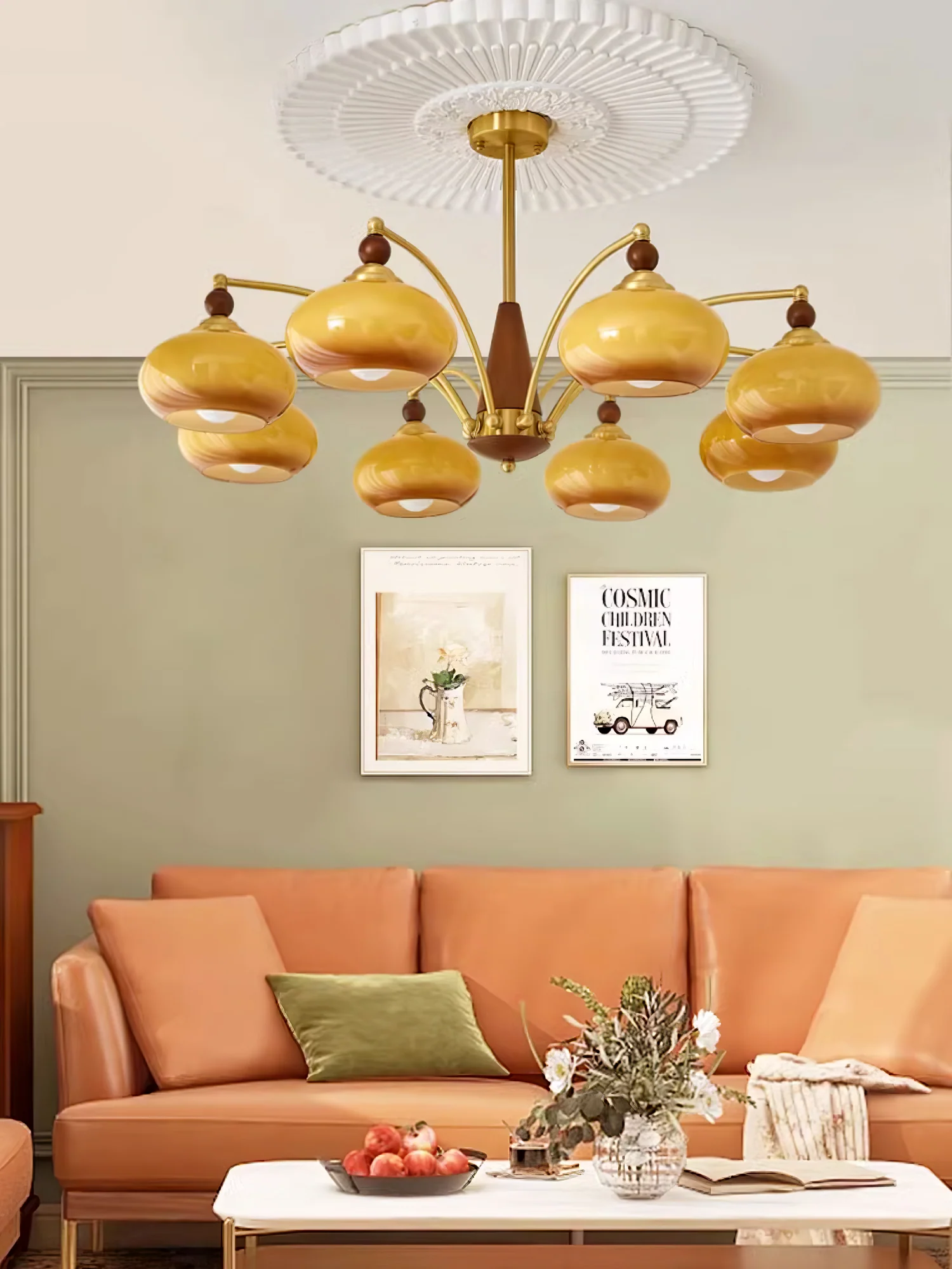 Retro Calliope Chandelier - Image 32